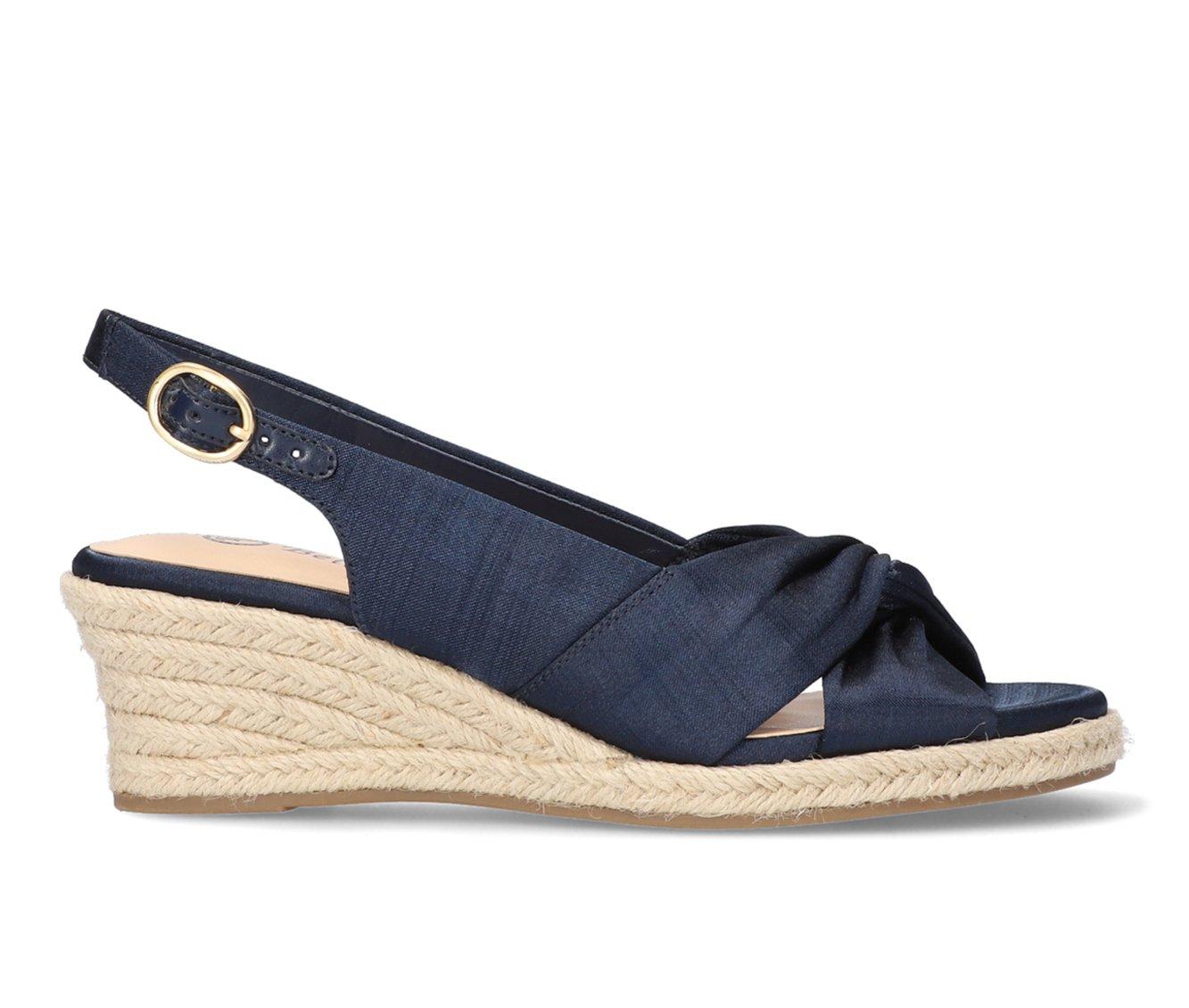 Women's Bella Vita Kimora Espadrille Wedge Sandals | Shoe Carnival