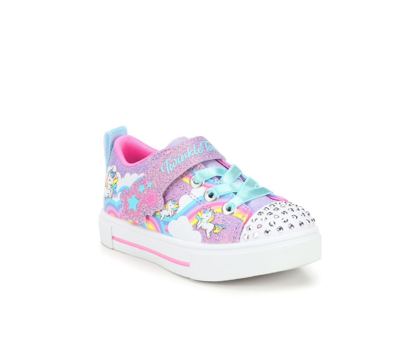 Girls' Skechers Toddler Twinkle Sparks Twinkle Toes Light-Up Sneakers