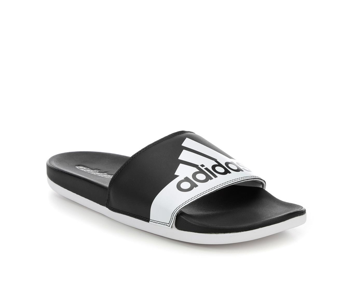 Adidas men's store slides cloudfoam