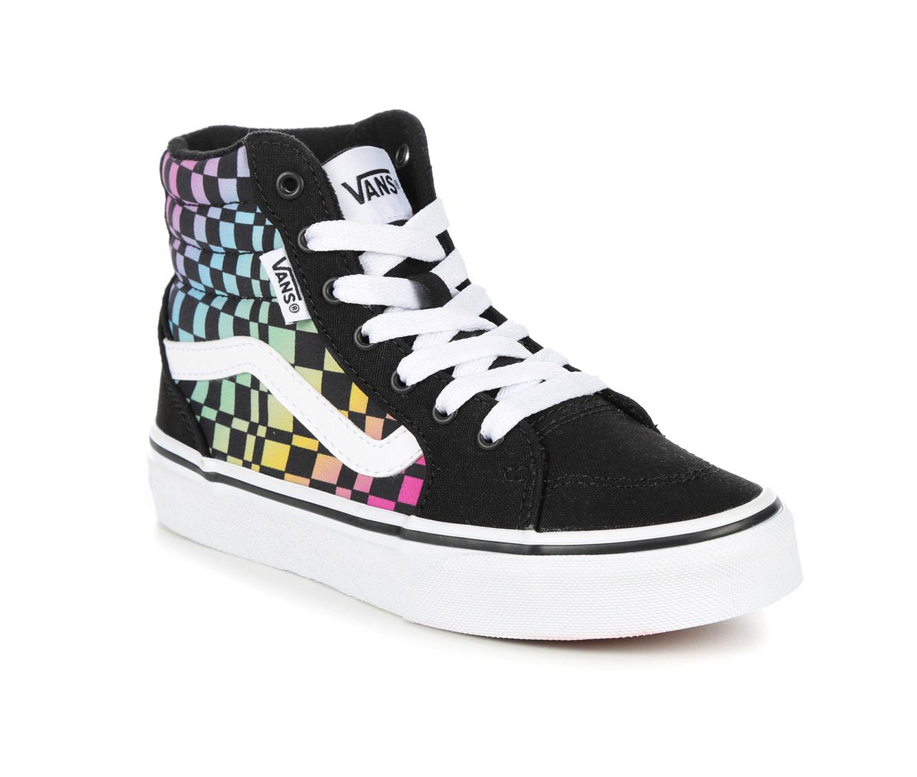 Black high top vans 2024 girls