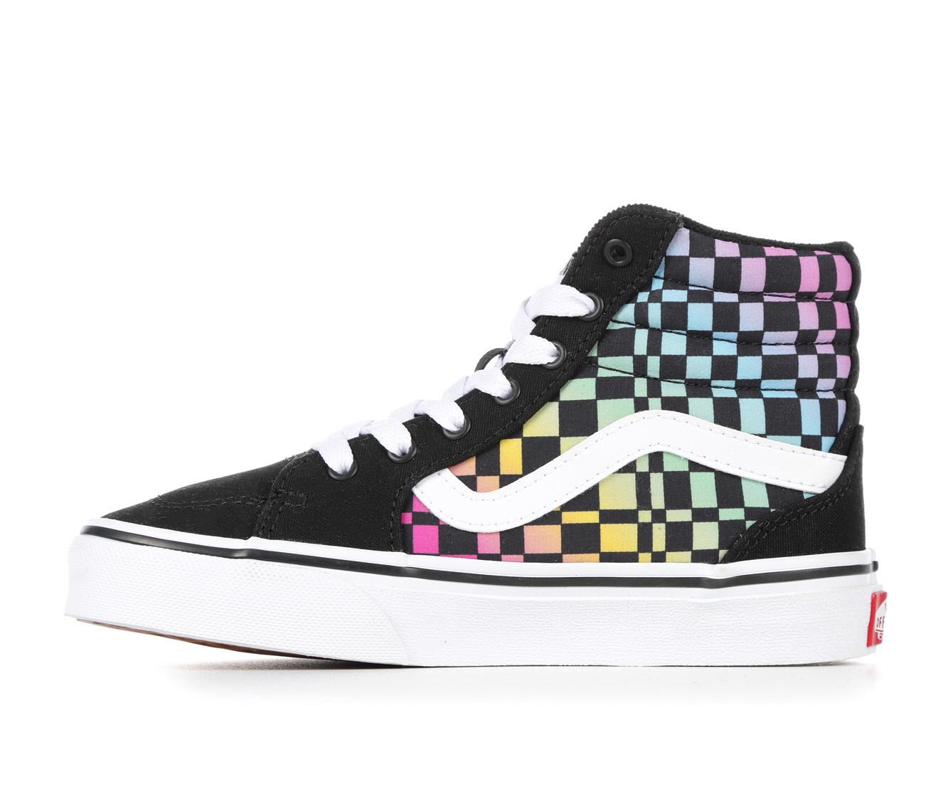 Little girl high 2025 top vans