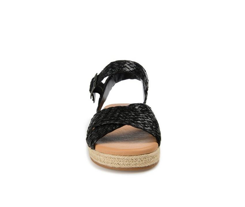 Women's Journee Collection Brooke Espadrille Flatform Sandals