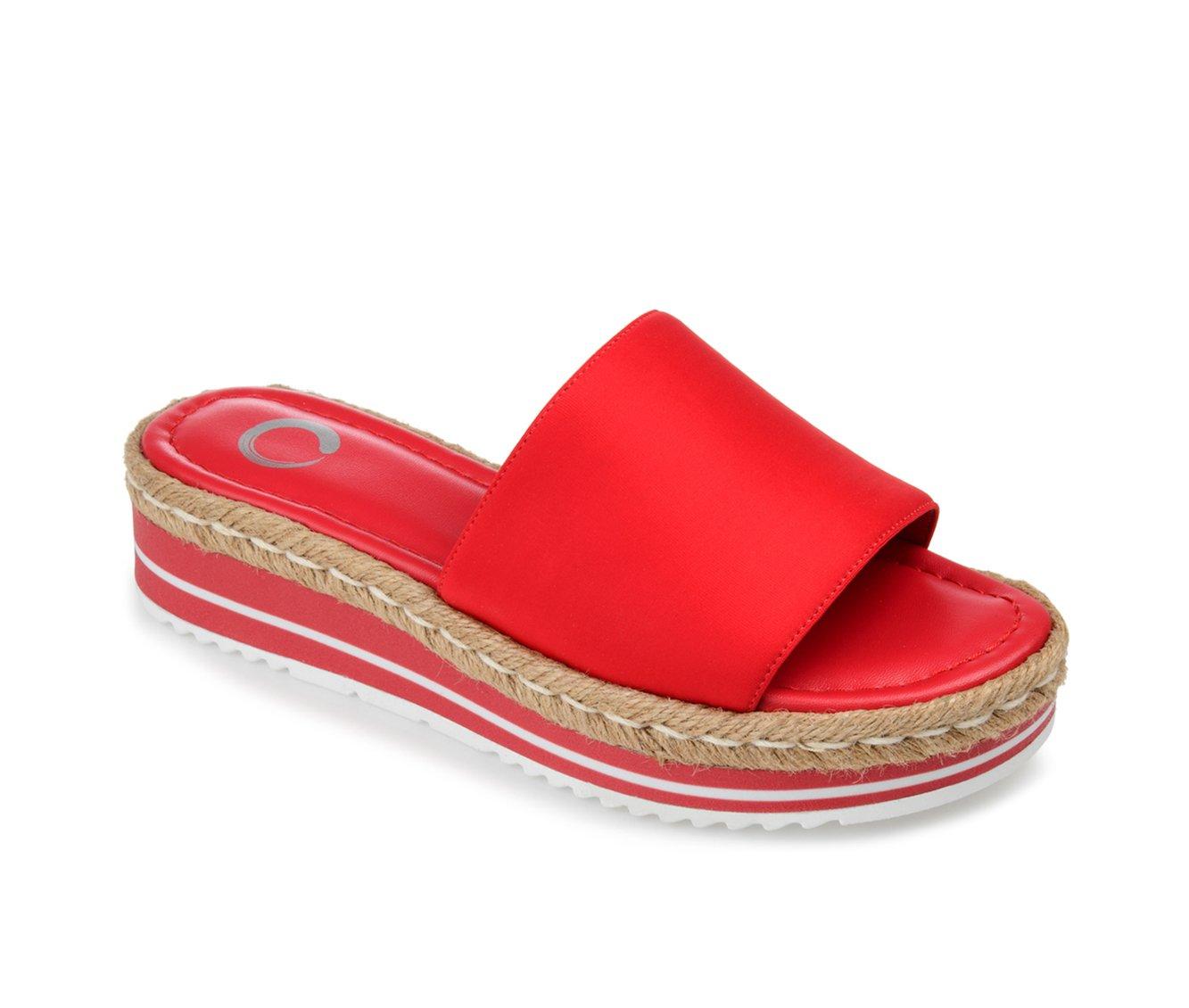 Women's Journee Collection Rosey Flatform Sandals