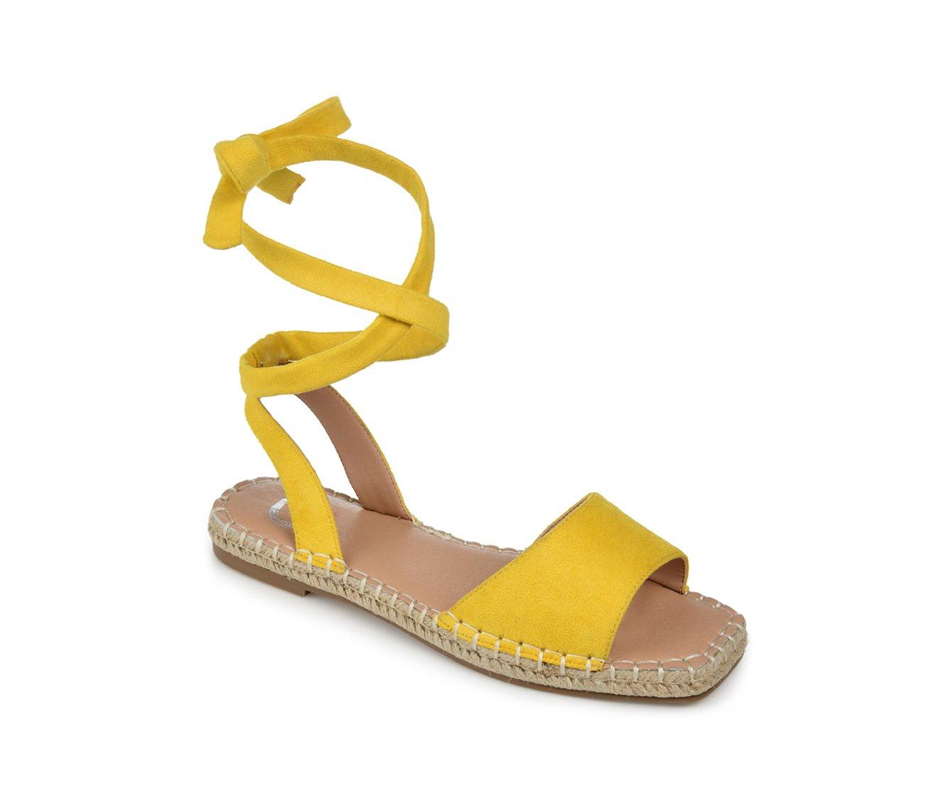 Women's Journee Collection Emelie Espadrille Tie-Up Sandals