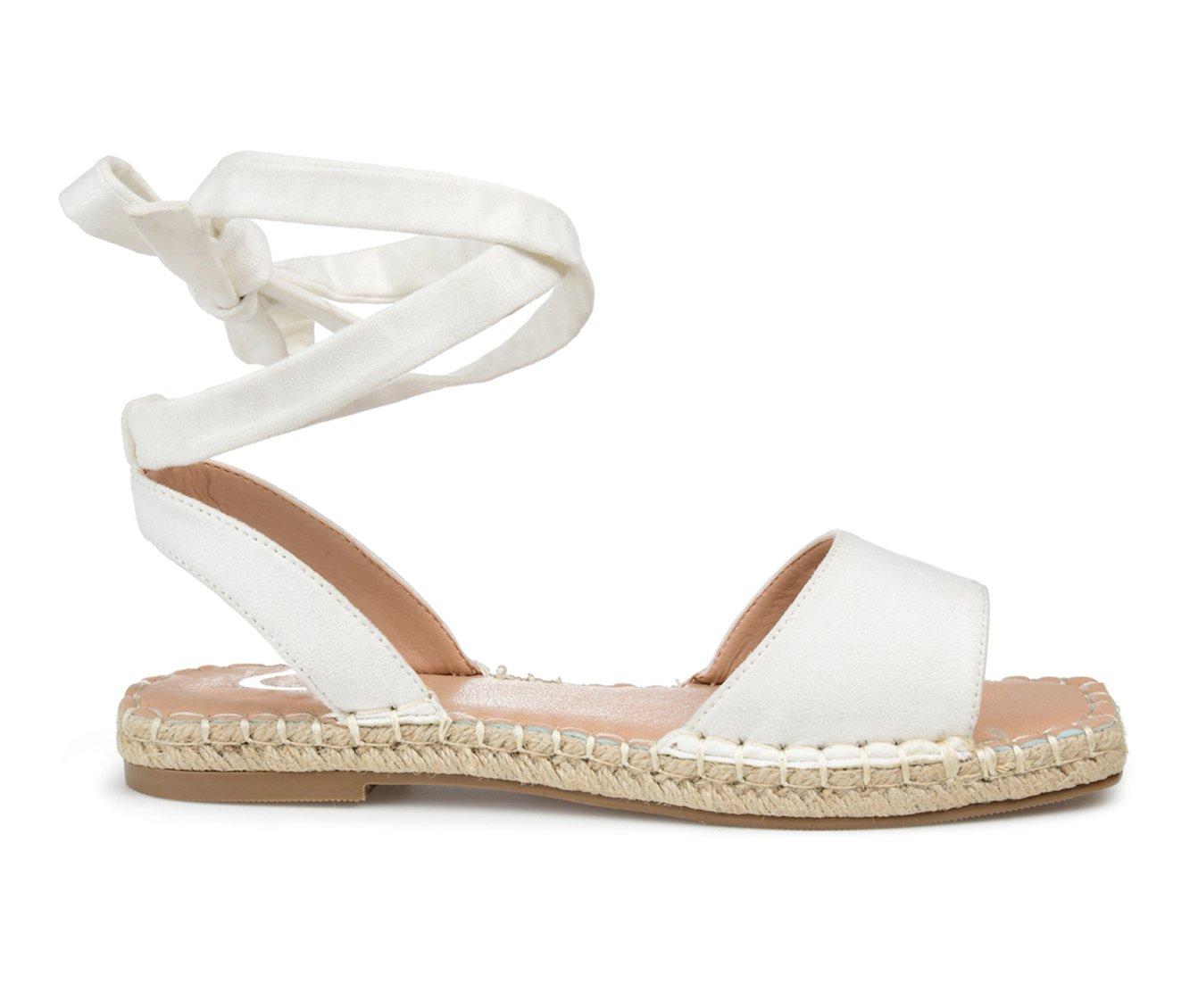 Women's Journee Collection Emelie Espadrille Tie-Up Sandals