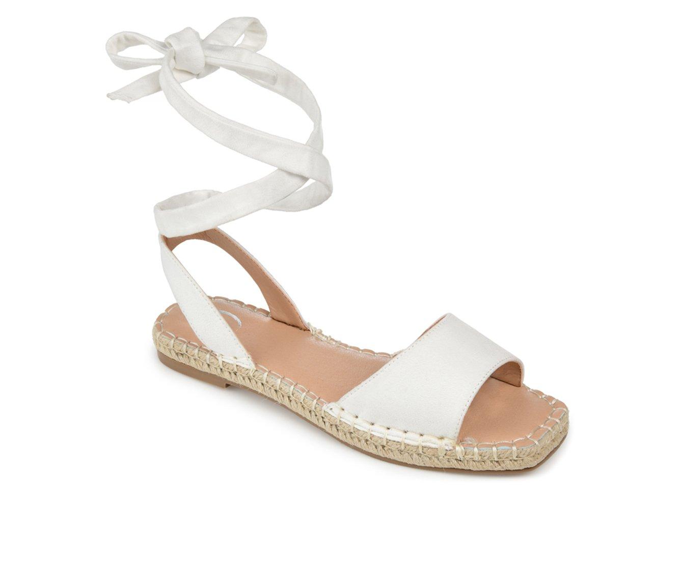 Women's Journee Collection Emelie Espadrille Tie-Up Sandals