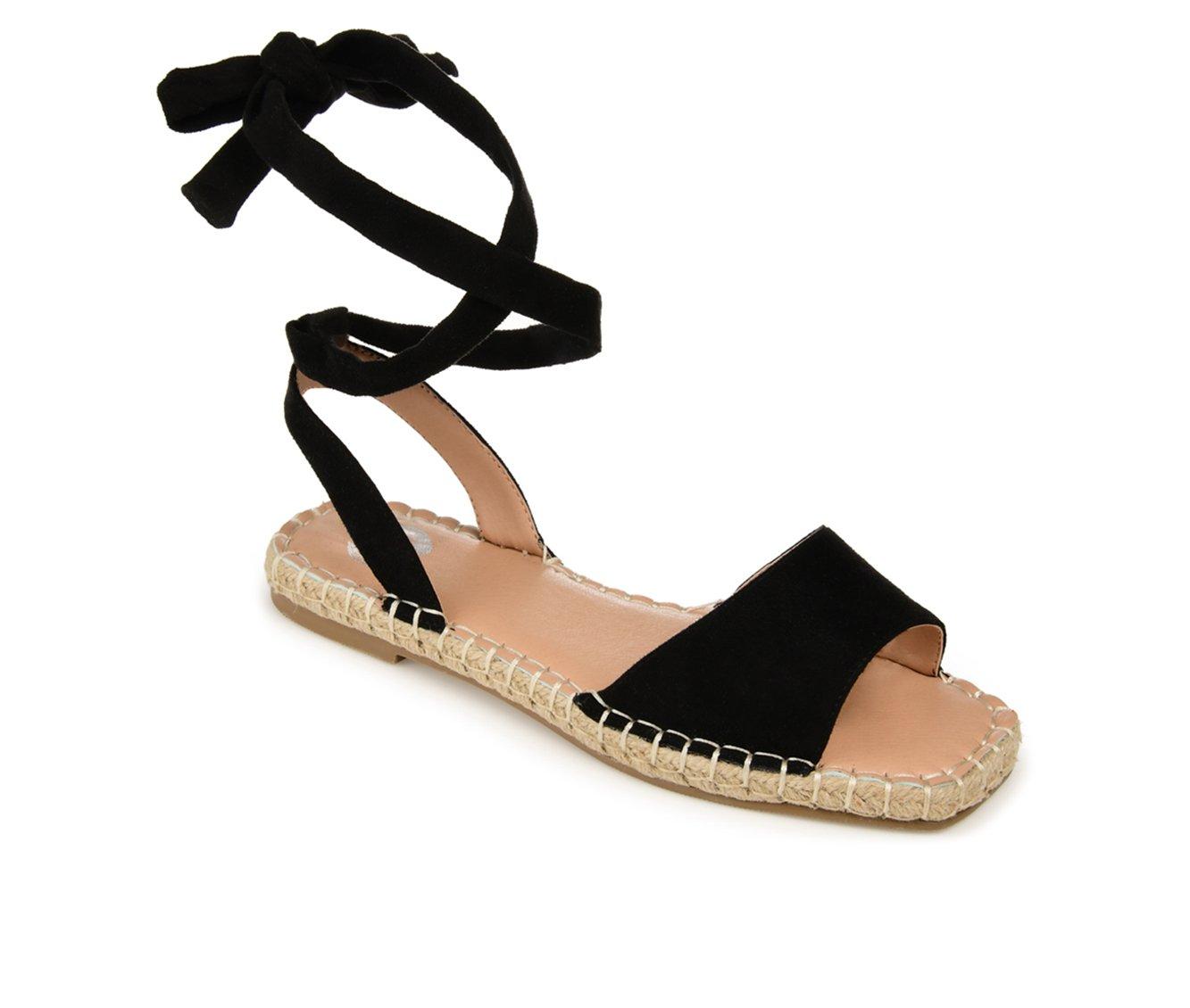 Women's Journee Collection Emelie Espadrille Tie-Up Sandals