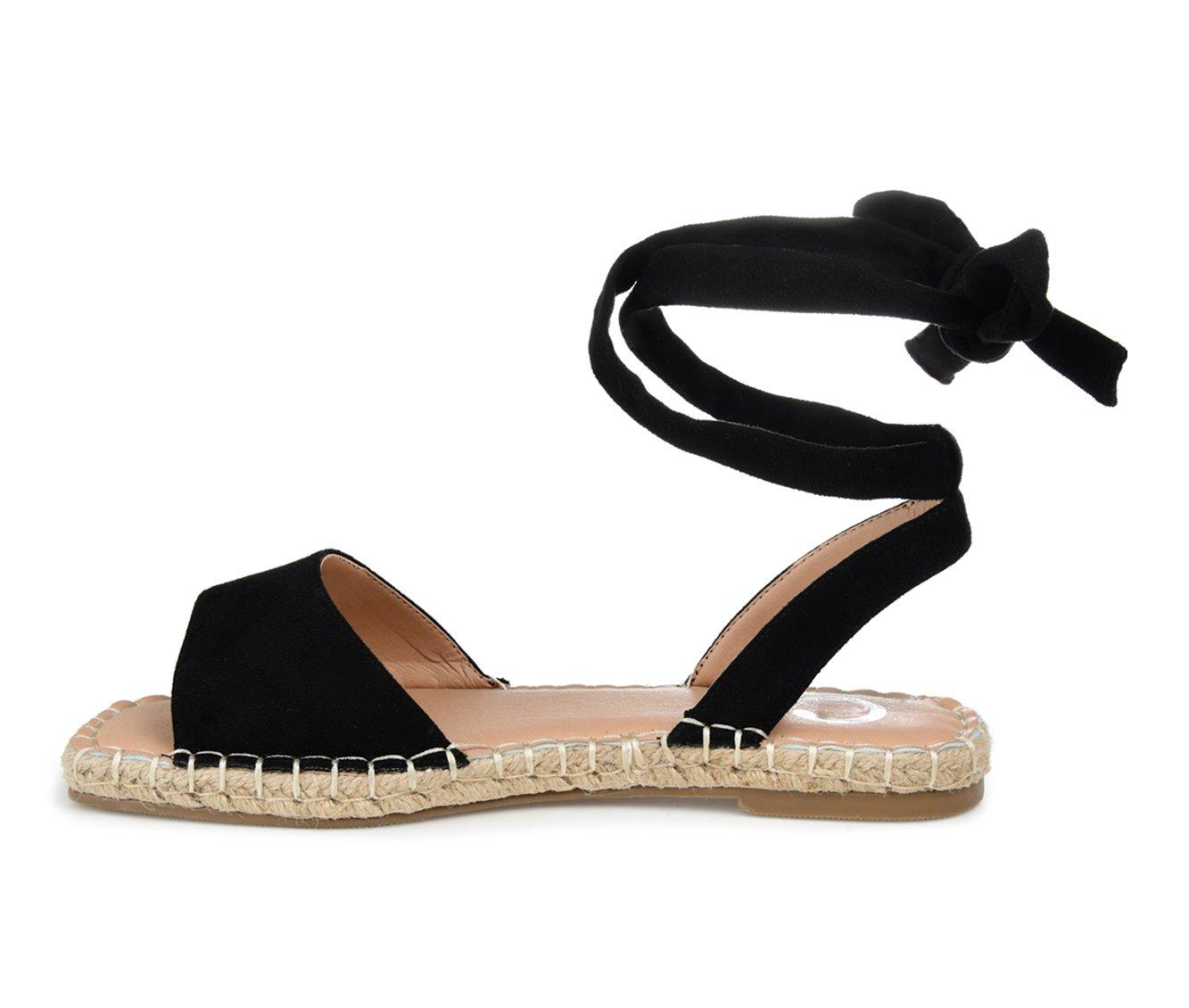 Women's Journee Collection Emelie Espadrille Tie-Up Sandals