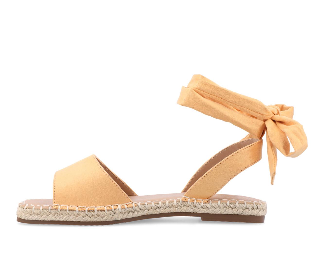 Women's Journee Collection Emelie Espadrille Tie-Up Sandals