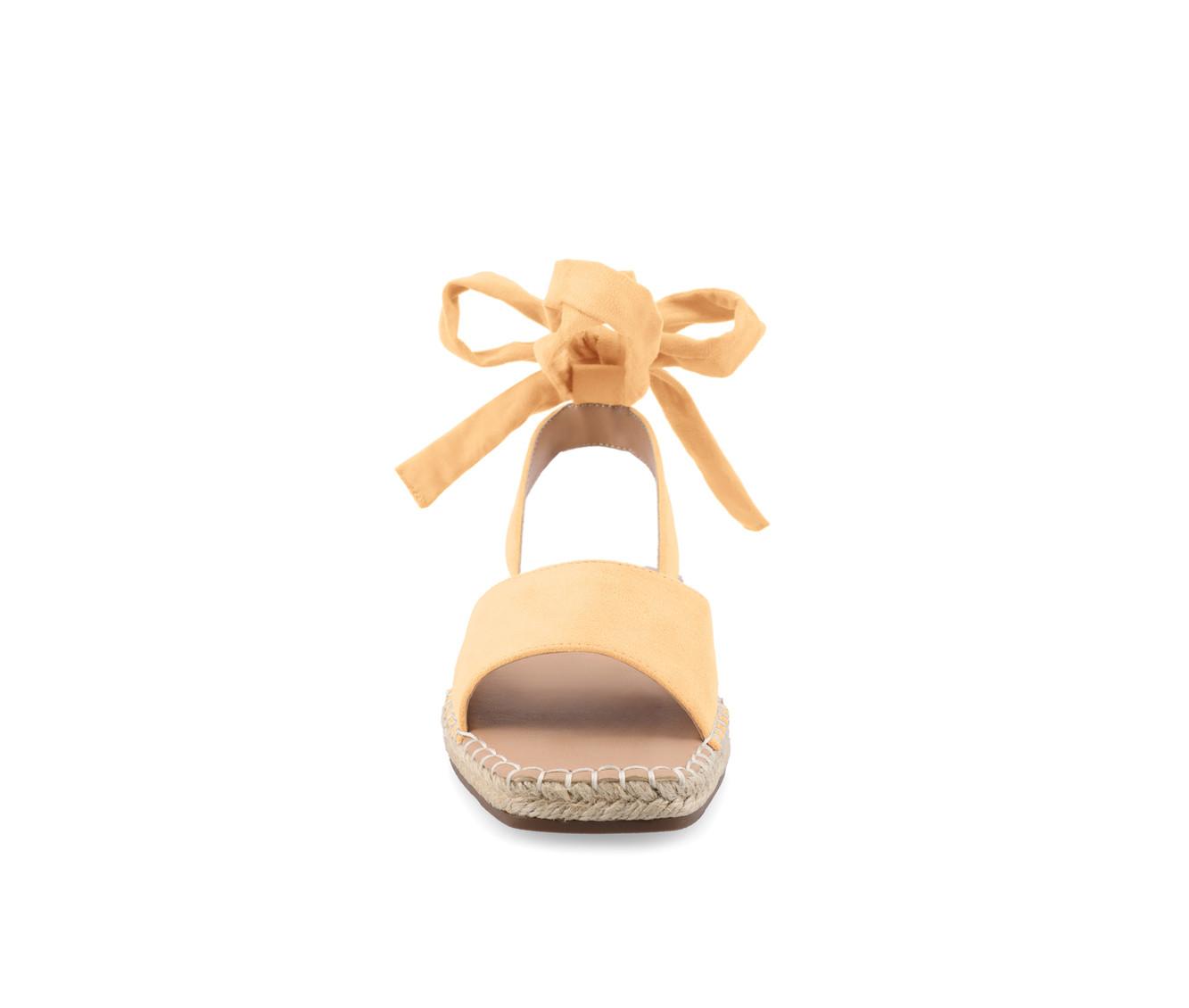 Women's Journee Collection Emelie Espadrille Tie-Up Sandals