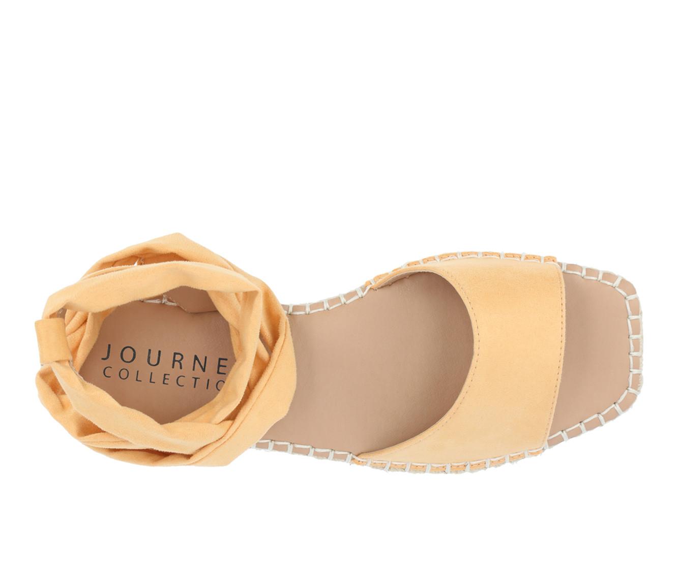 Women's Journee Collection Emelie Espadrille Tie-Up Sandals