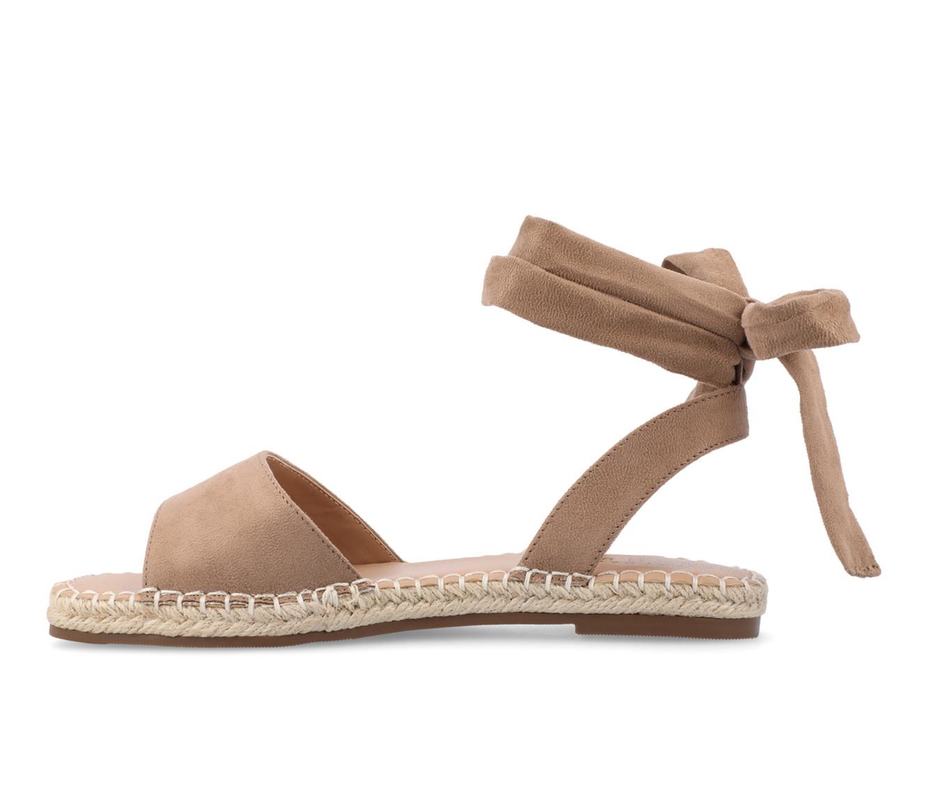 Women's Journee Collection Emelie Espadrille Tie-Up Sandals