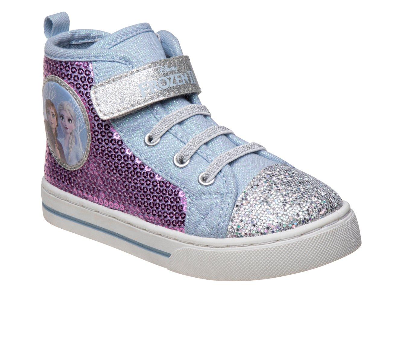 Girls' Disney Toddler & Little Kid Frozen Canvas Hi-Top Sneakers