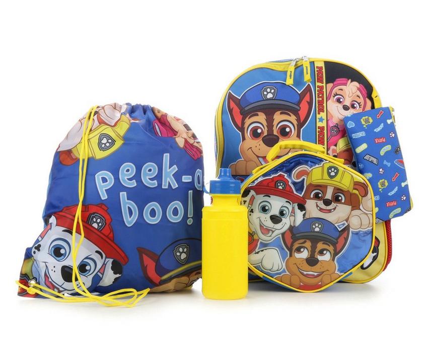 Accessory Innovations Paw Patrol Peek-A-Pup 5 Pc. Backpack & Lunch Box Combo Set
