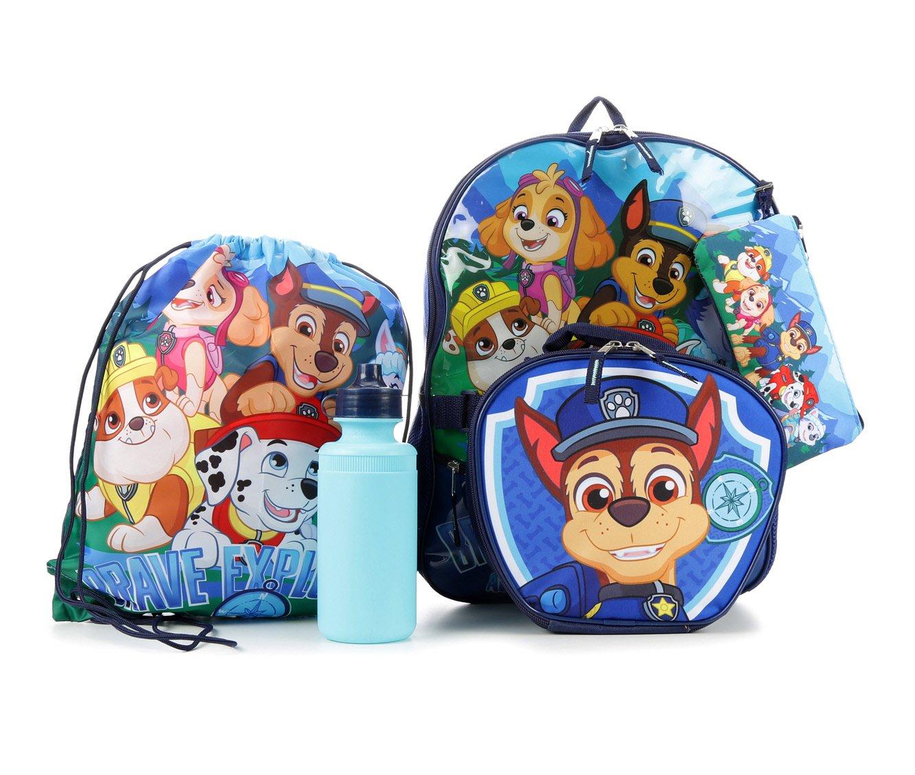 Paw patrol backpack and hotsell lunchbox set