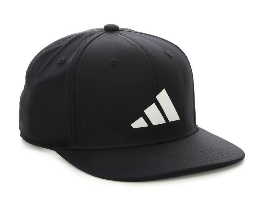 Adidas 3-Bar Flat Bill Snapback Cap