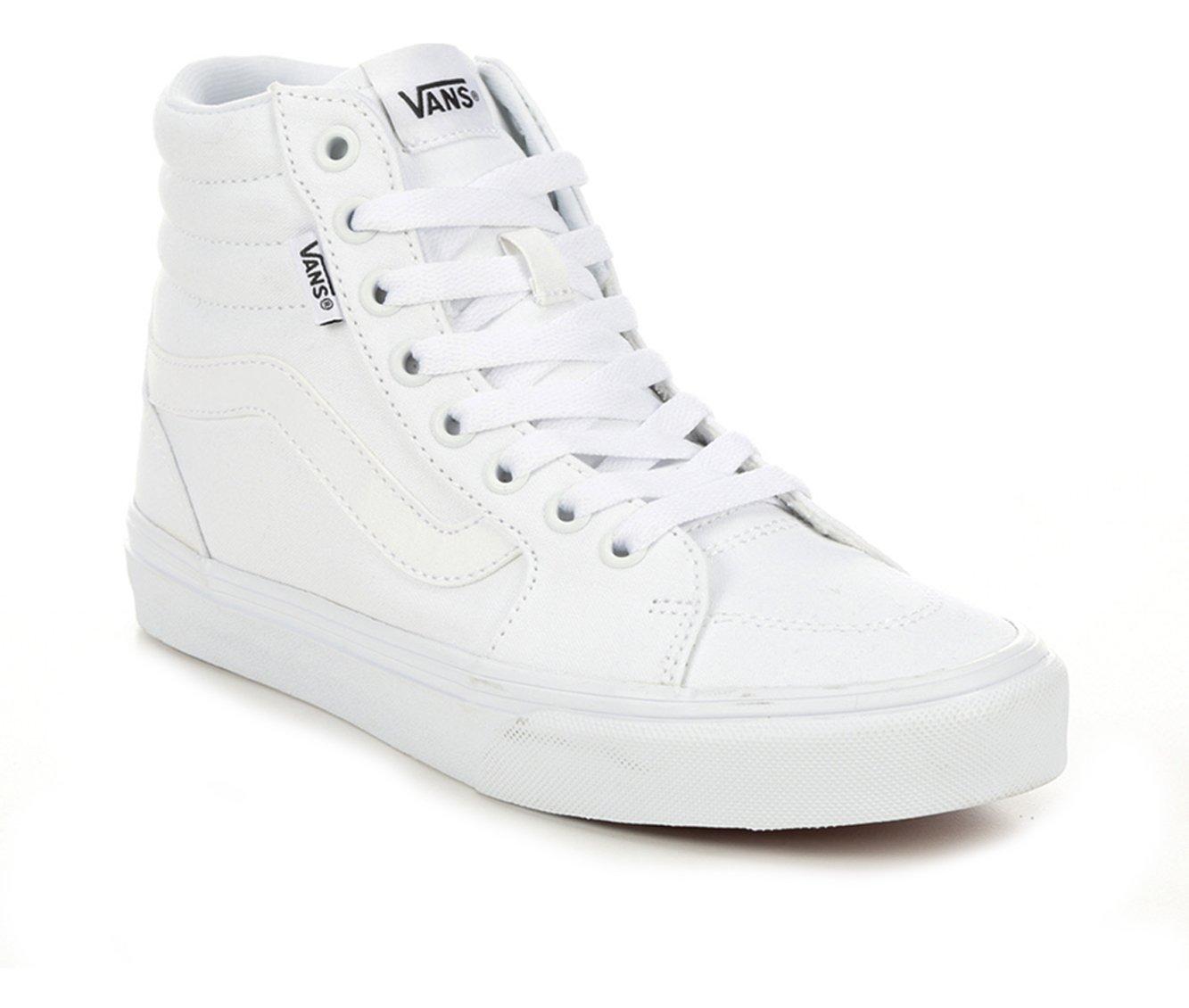 Vans sk8 hi outlet blancos