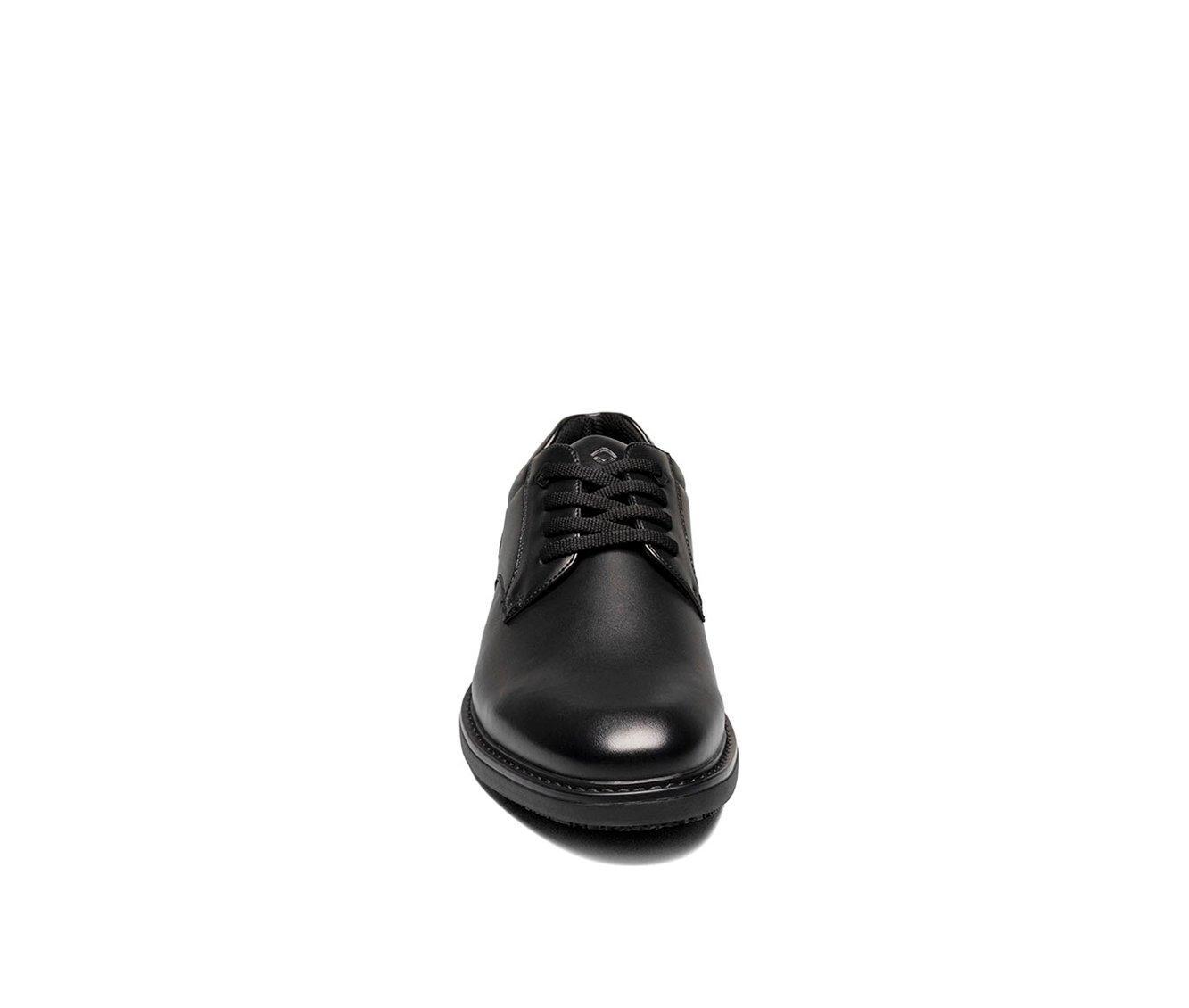 Men's Nunn Bush Wade Plain Toe Slip Resistant Work Oxfords