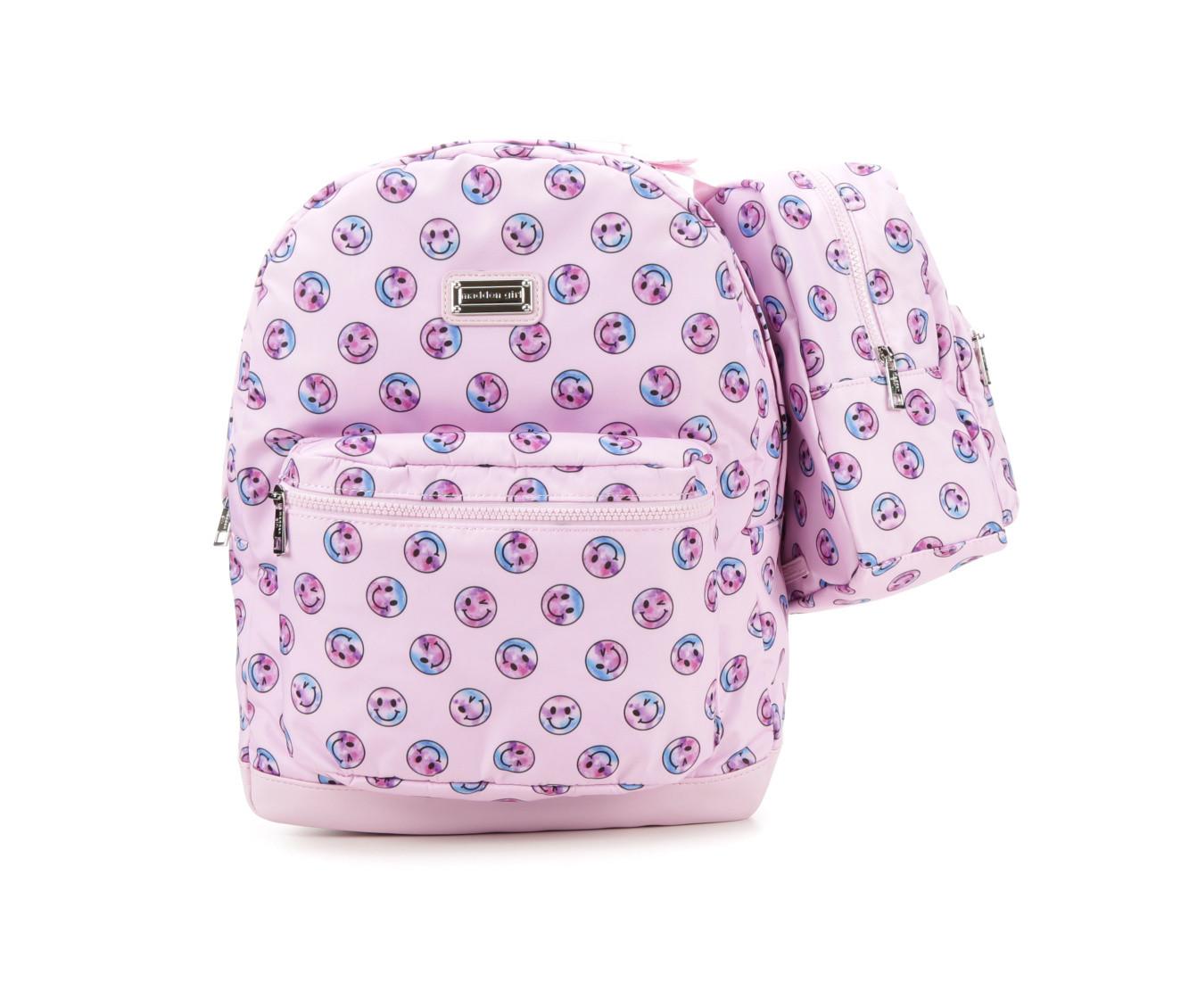 Madden Girl Nylon Backpack with Lunch Bag