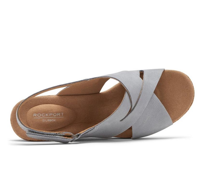 Women's Rockport Briah Slot Sling Wedge Sandals