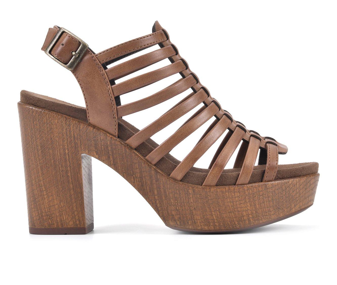 Women's White Mountain Astonish Platform Heeled Sandals