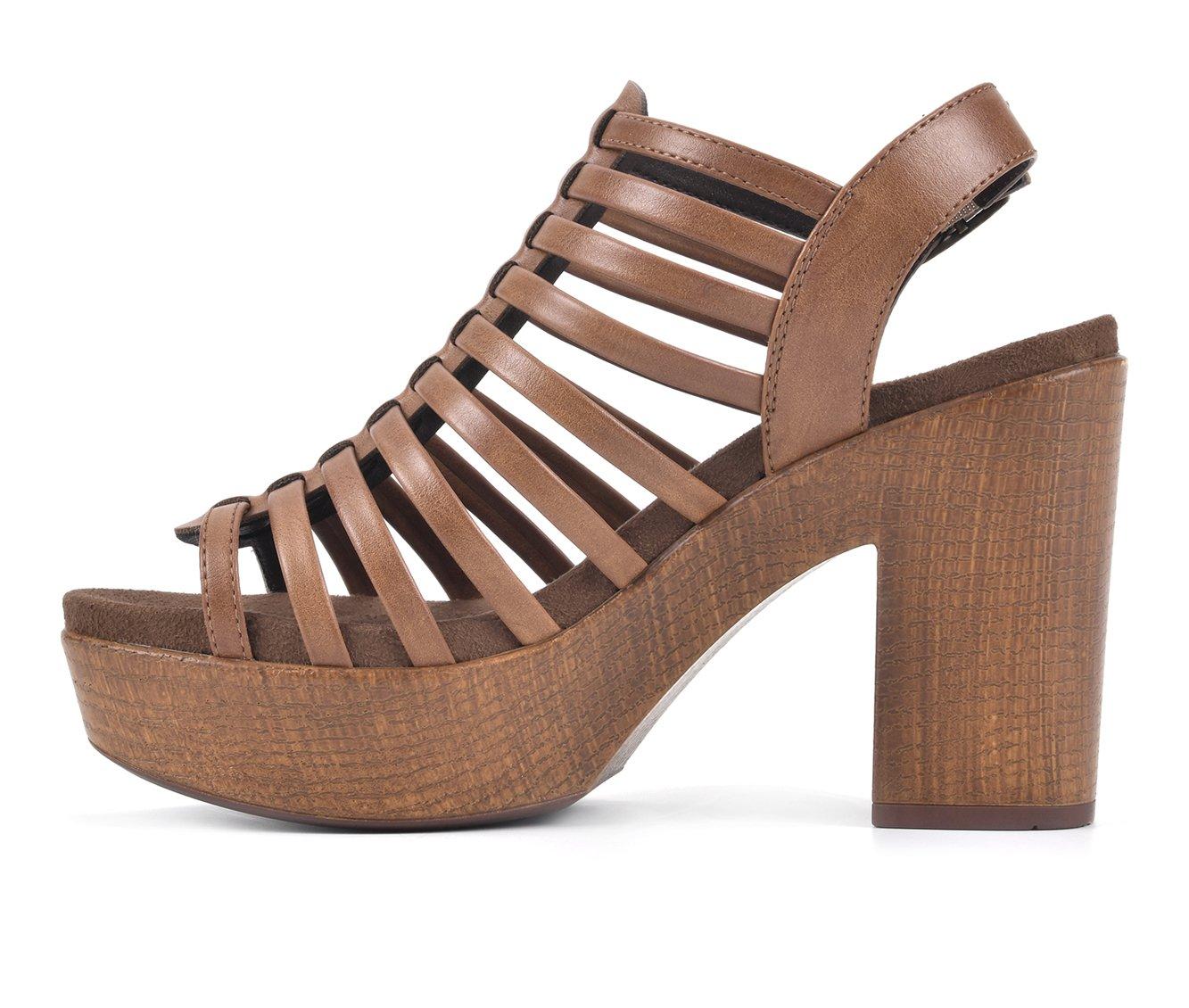 Women's White Mountain Astonish Platform Heeled Sandals