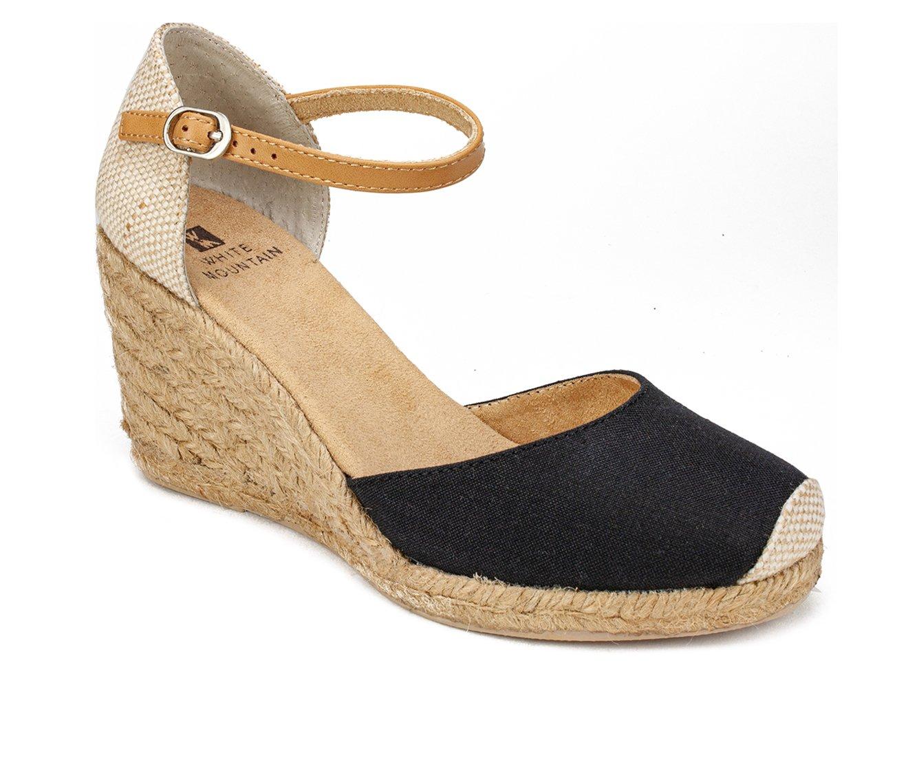 Women's White Mountain Mamba Espadrille Wedges