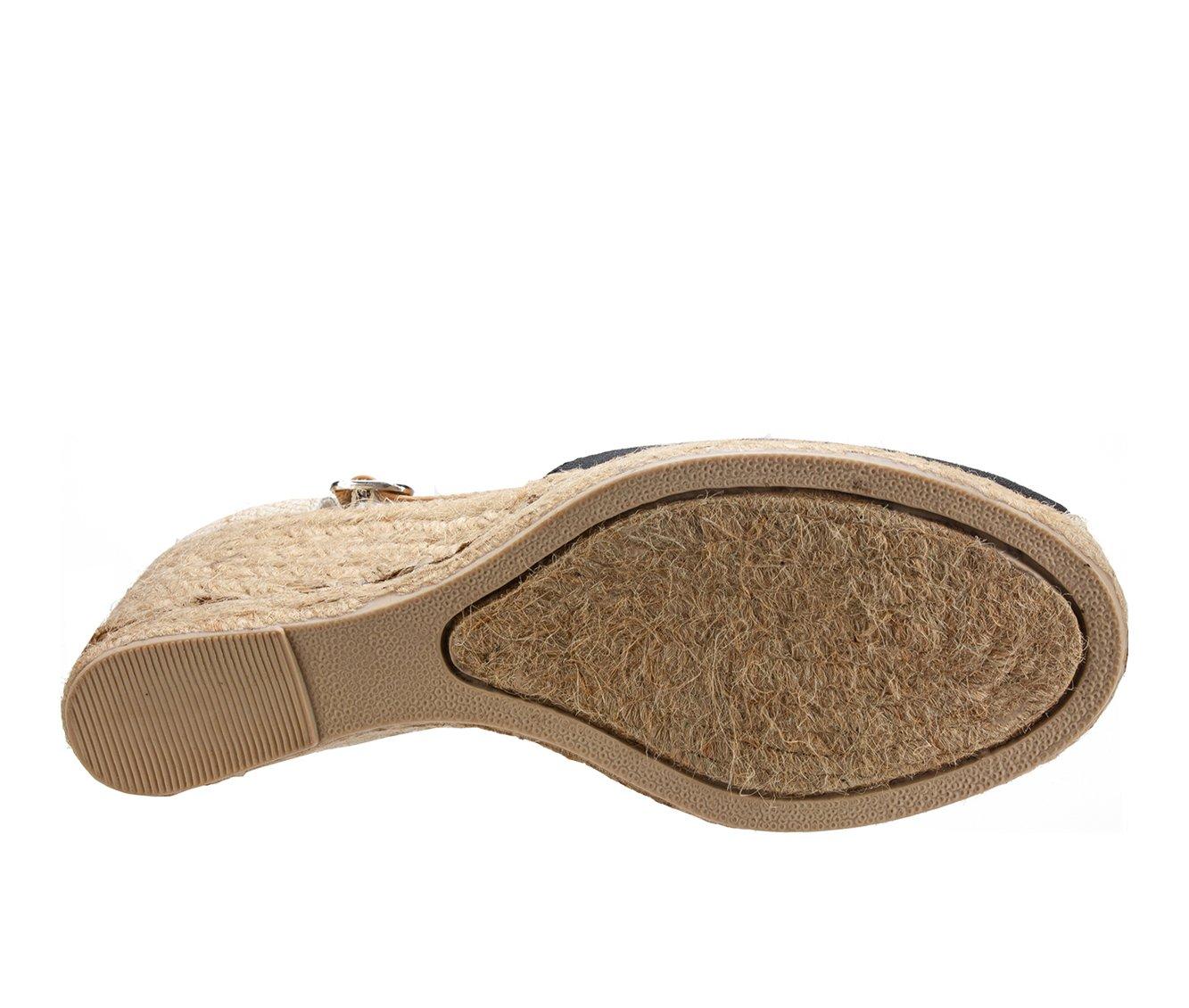 Women's White Mountain Mamba Espadrille Wedges