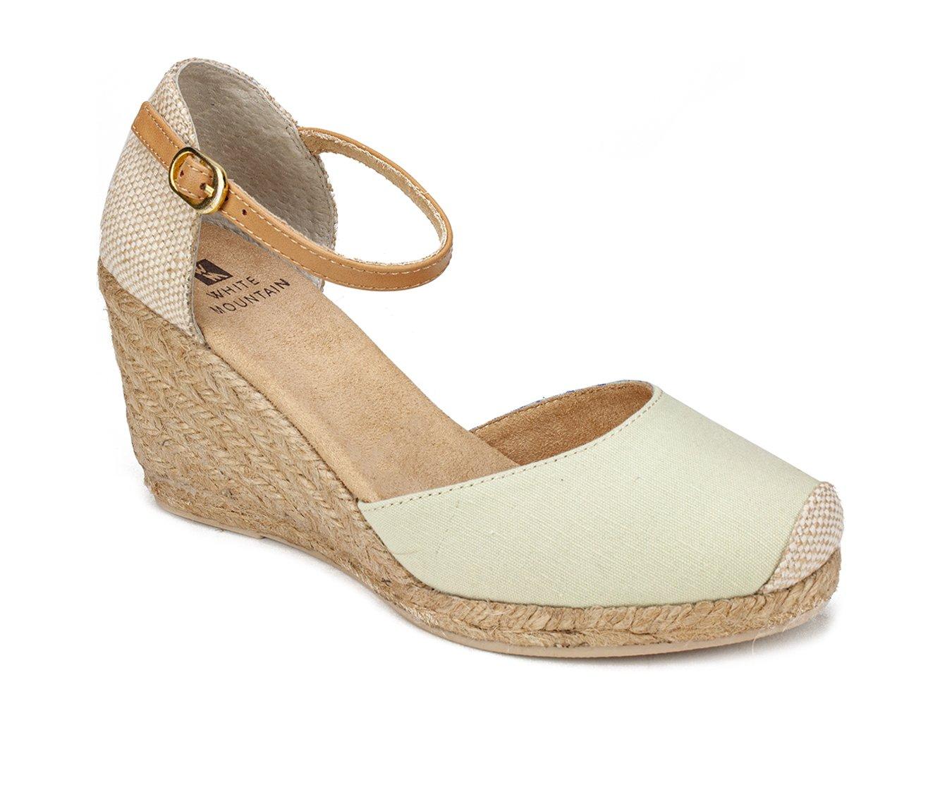 Women's White Mountain Mamba Espadrille Wedges