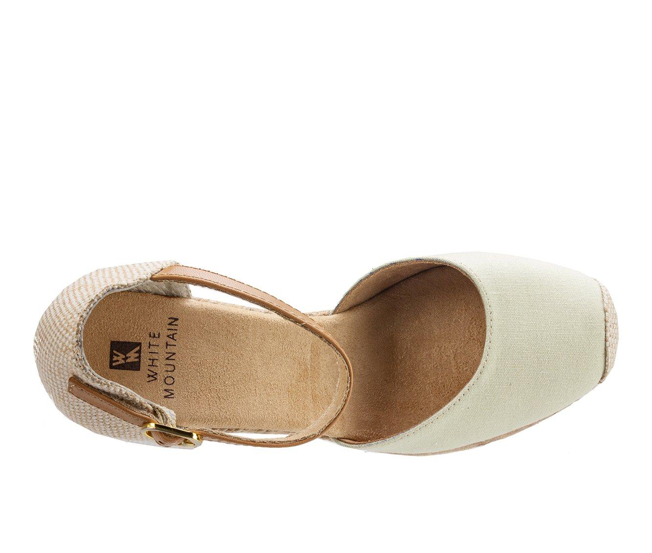 Women's White Mountain Mamba Espadrille Wedges