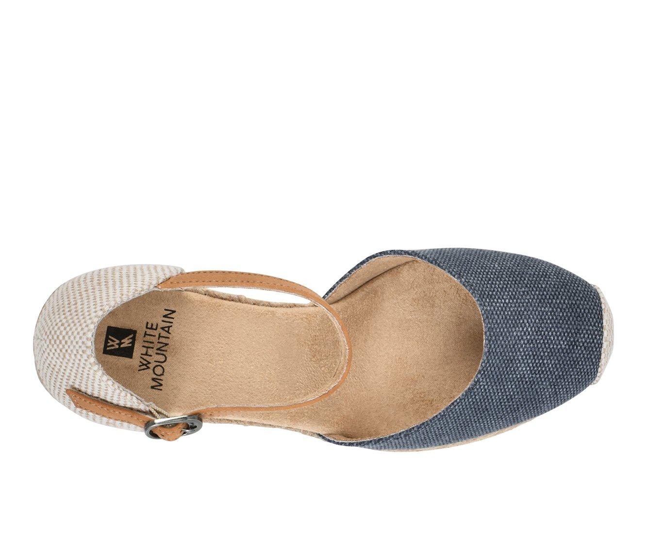 Women's White Mountain Mamba Espadrille Wedges