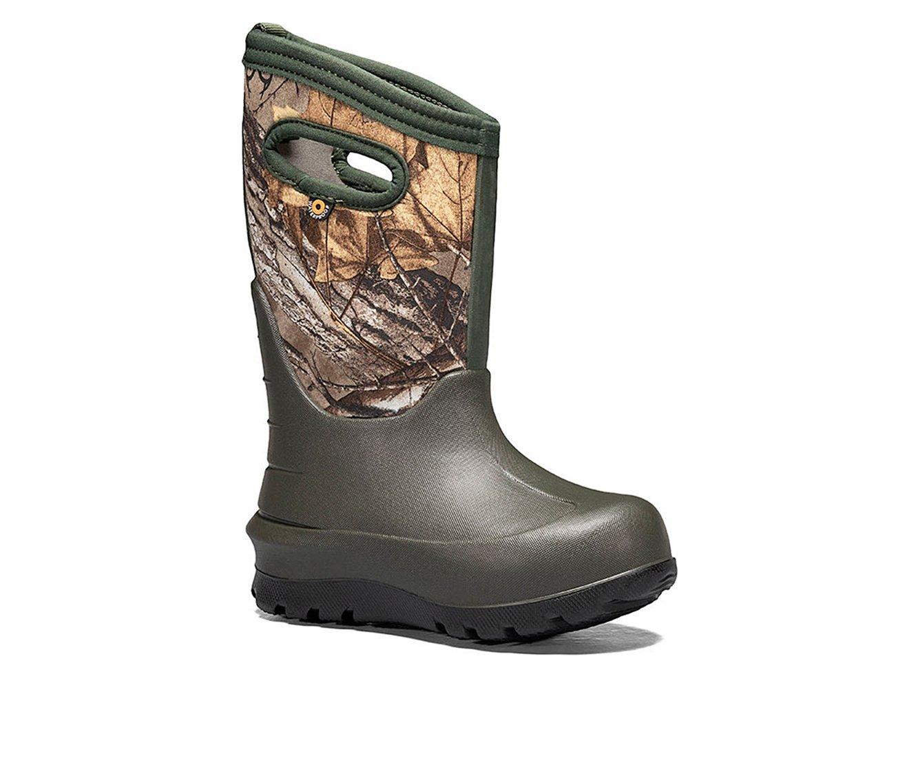 Boys' Bogs Footwear Little Kid & Big Kid Neo Classic Realtree Camo Rain Boots