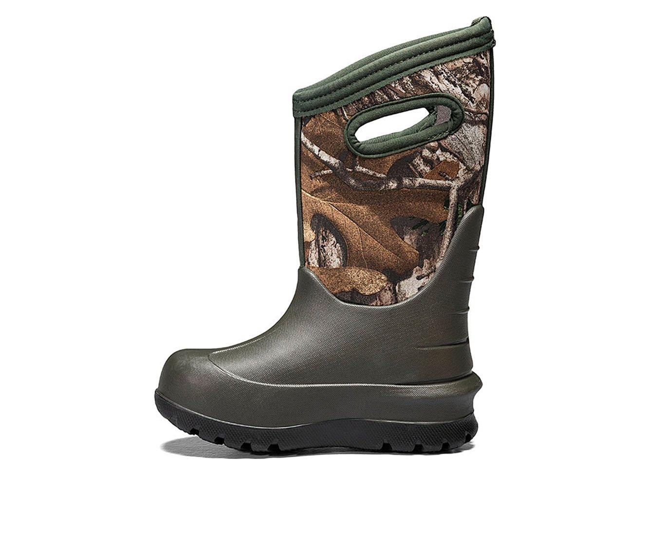 Boys' Bogs Footwear Little Kid & Big Kid Neo Classic Realtree Camo Rain Boots