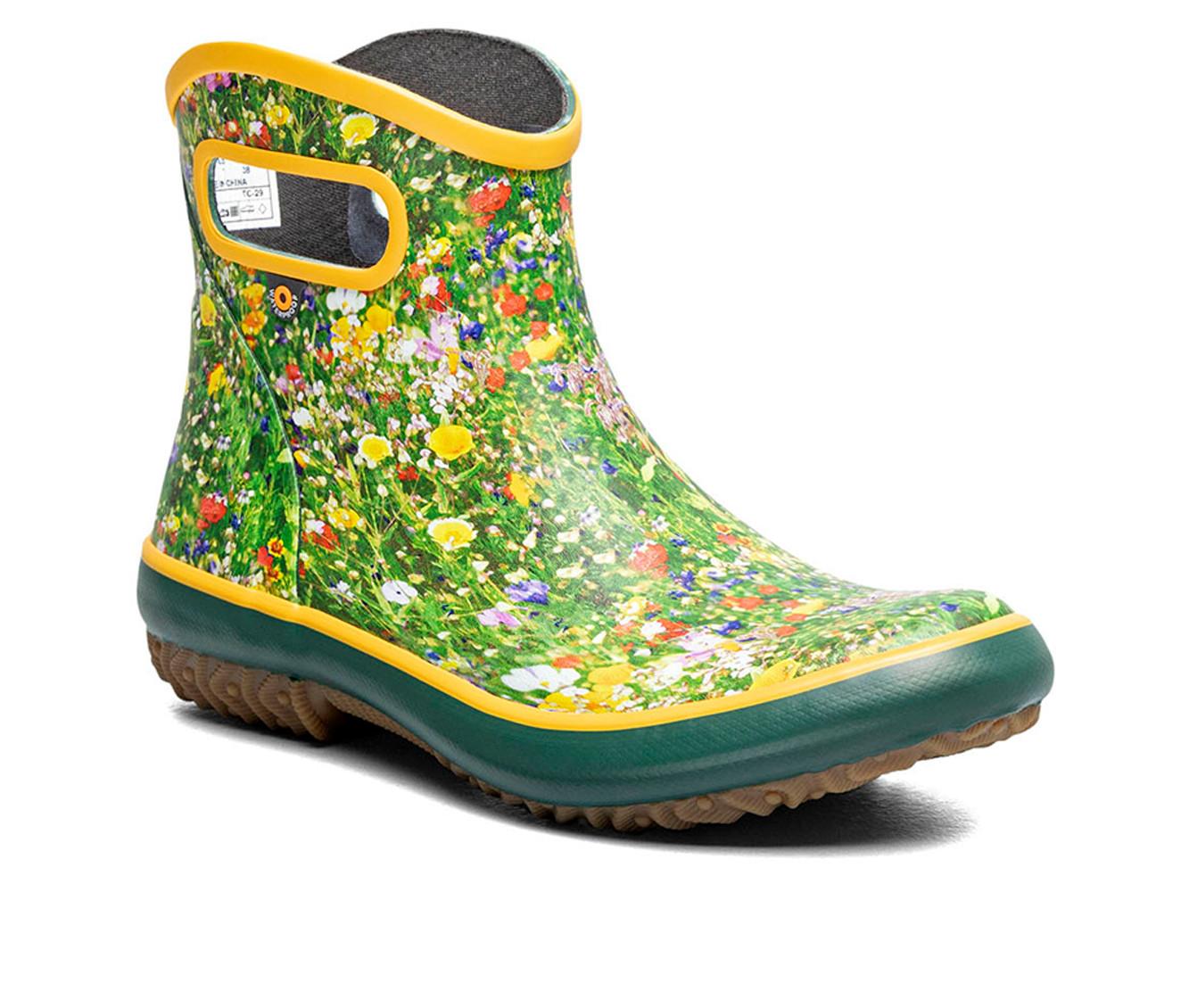 Women's Bogs Footwear Patch Ankle Rain Boots