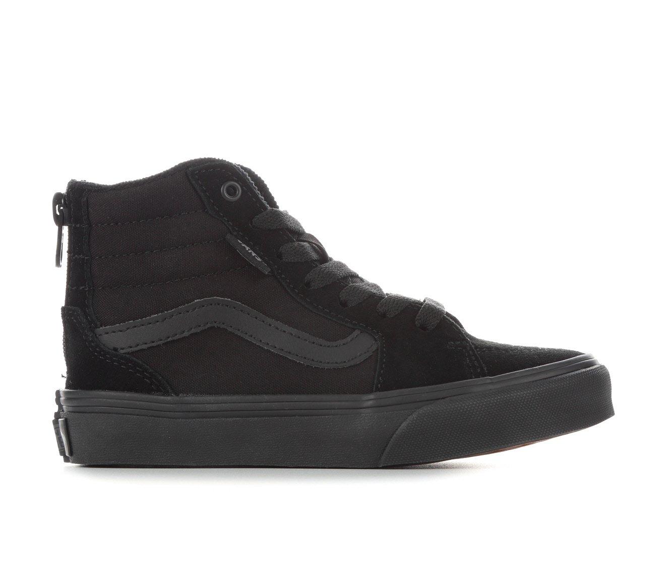 All black high 2025 top vans kids