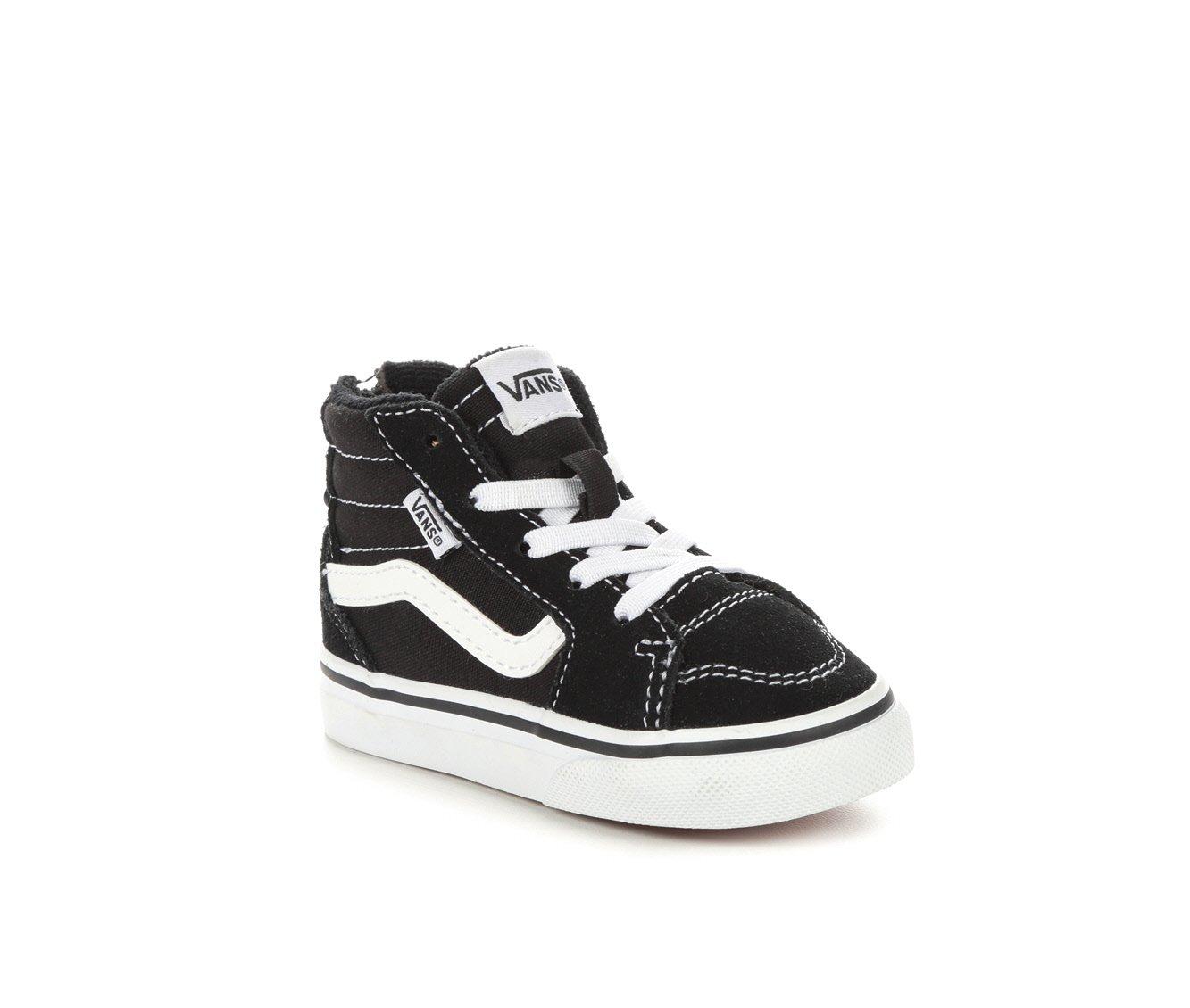 Baby boy black outlet vans