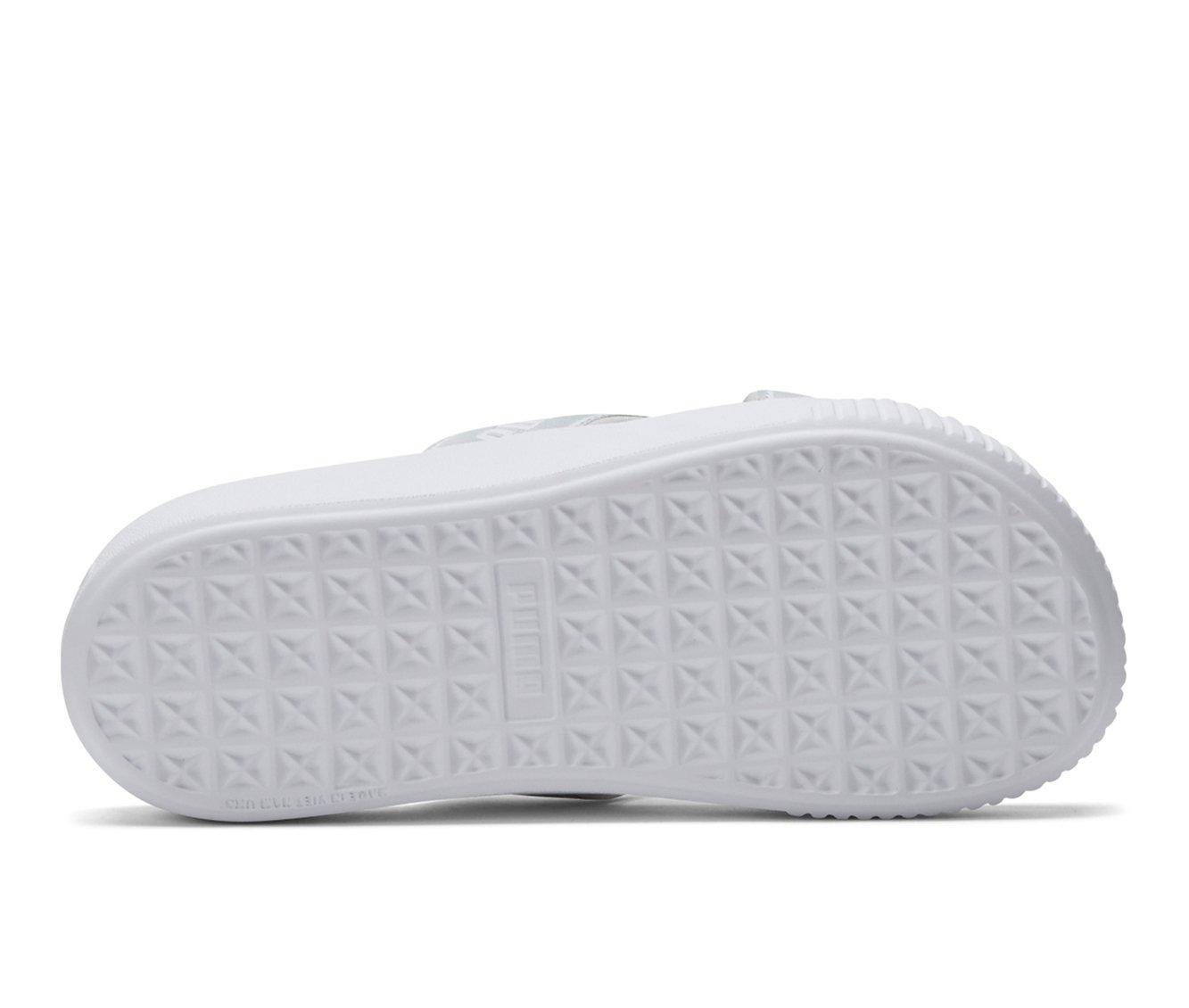 Women's Puma Platform Slide Tape Sport Slides