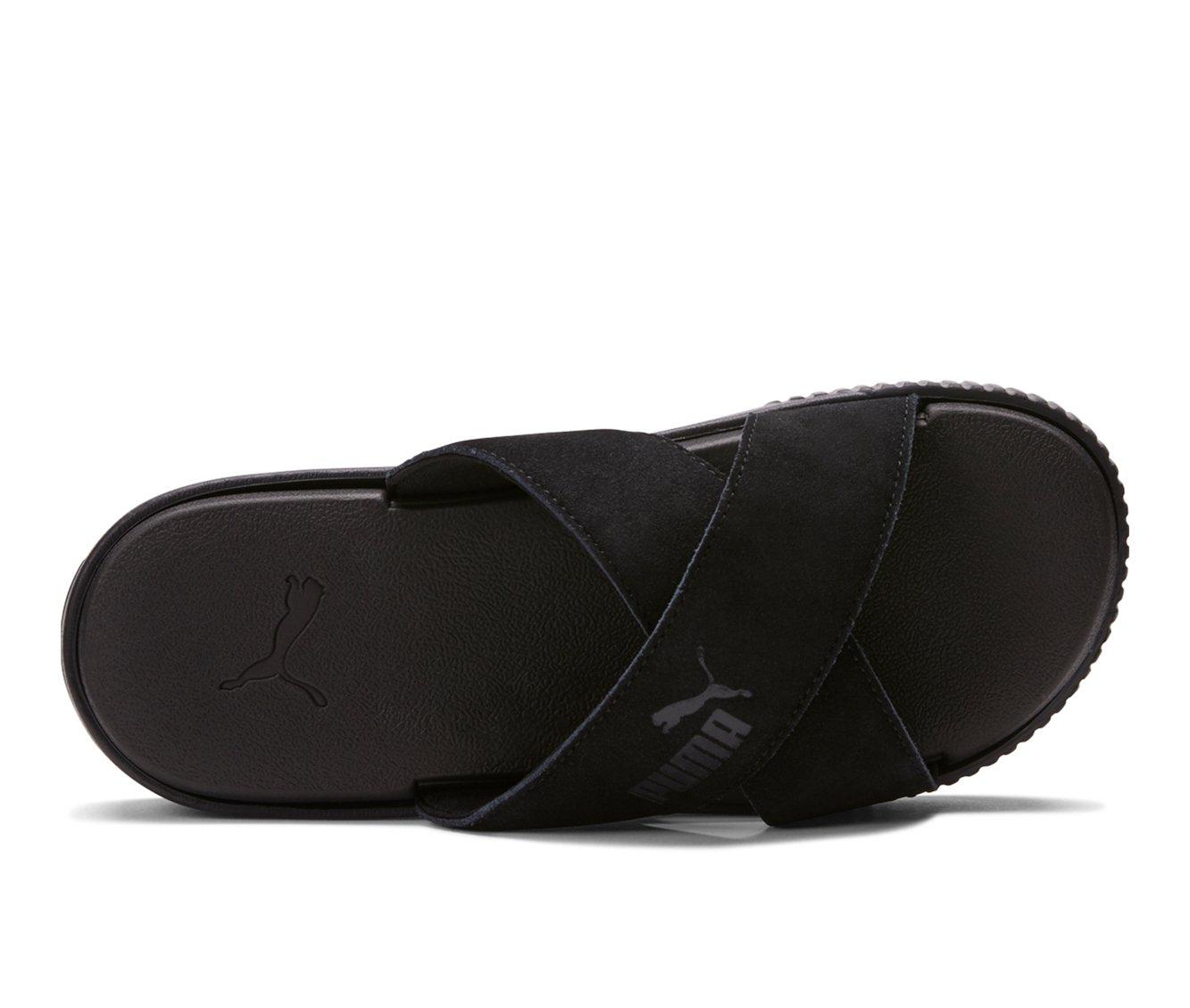 Women's Puma Platform Slide Velvet Sport Slides