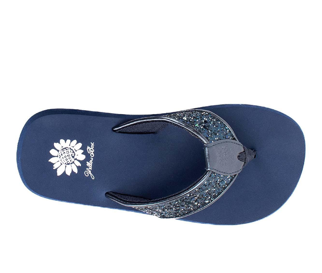 Women's Yellow Box Feliks Flip-Flops