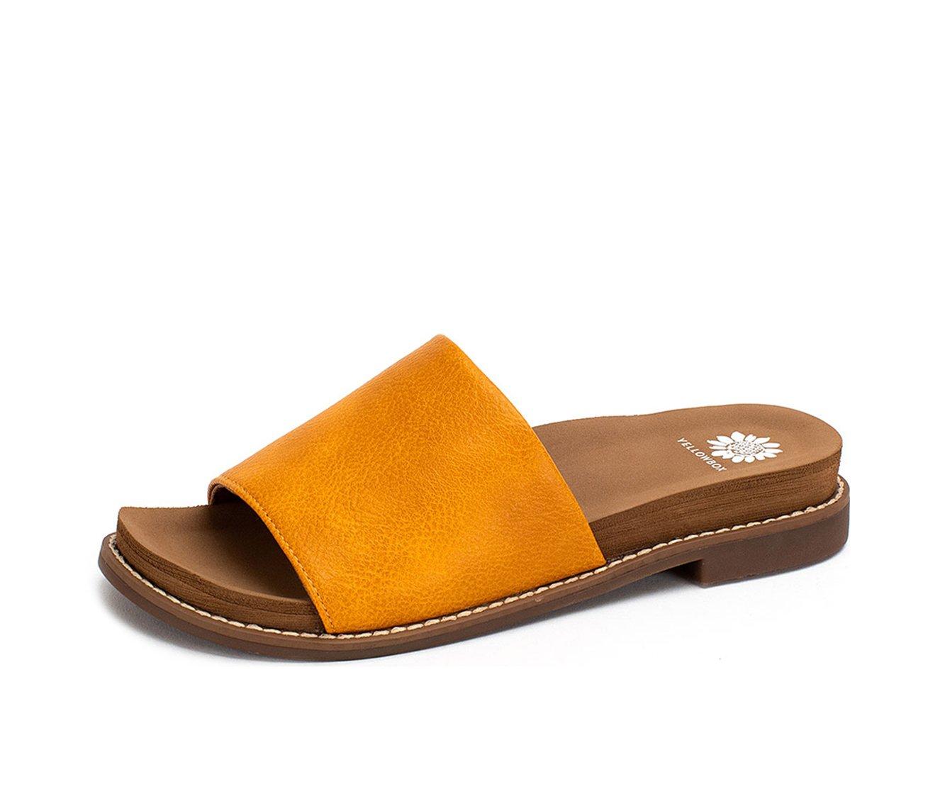 Women's Yellow Box Kalo Slip-On Sandals