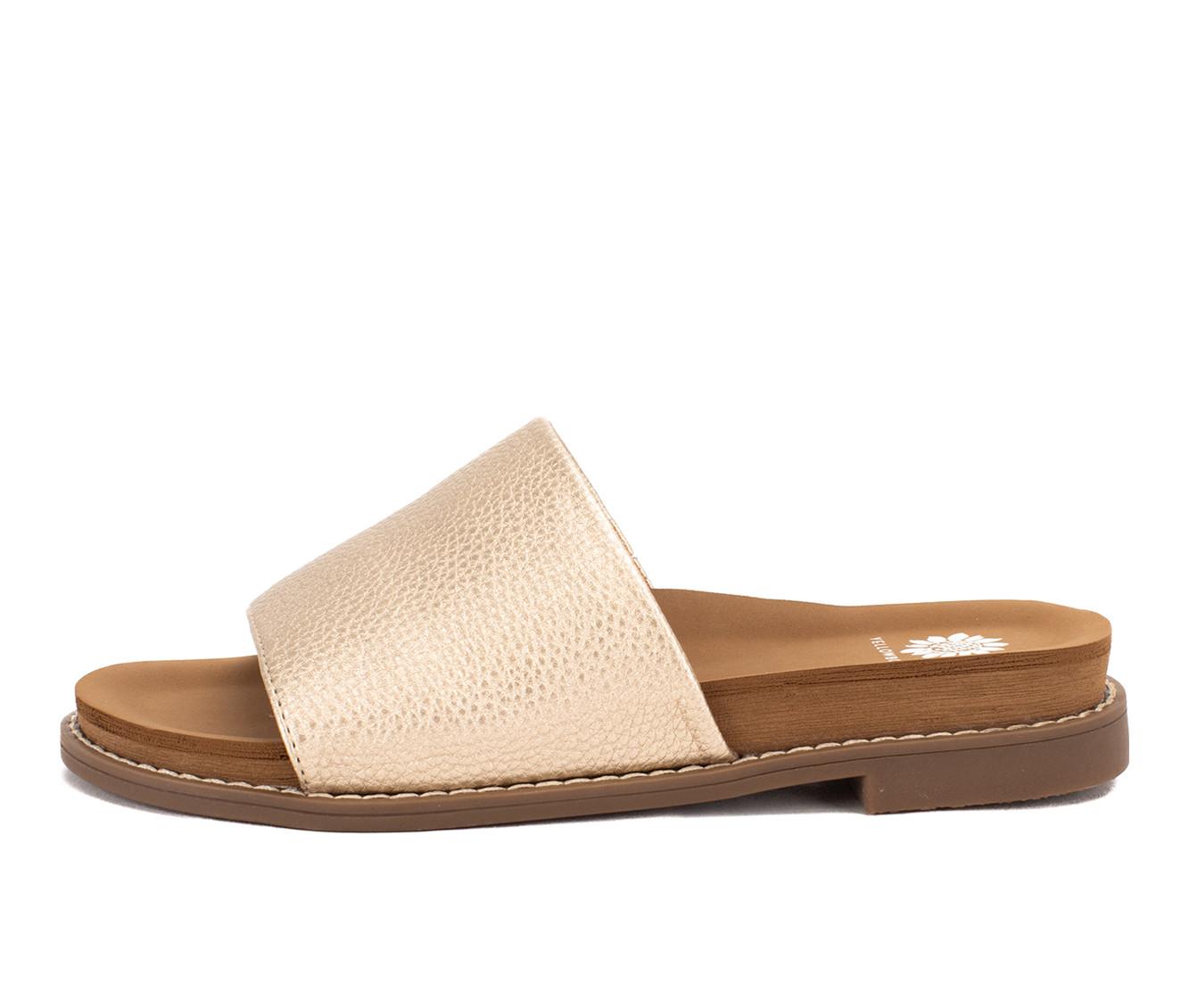 Women's Yellow Box Kalo Slip-On Sandals