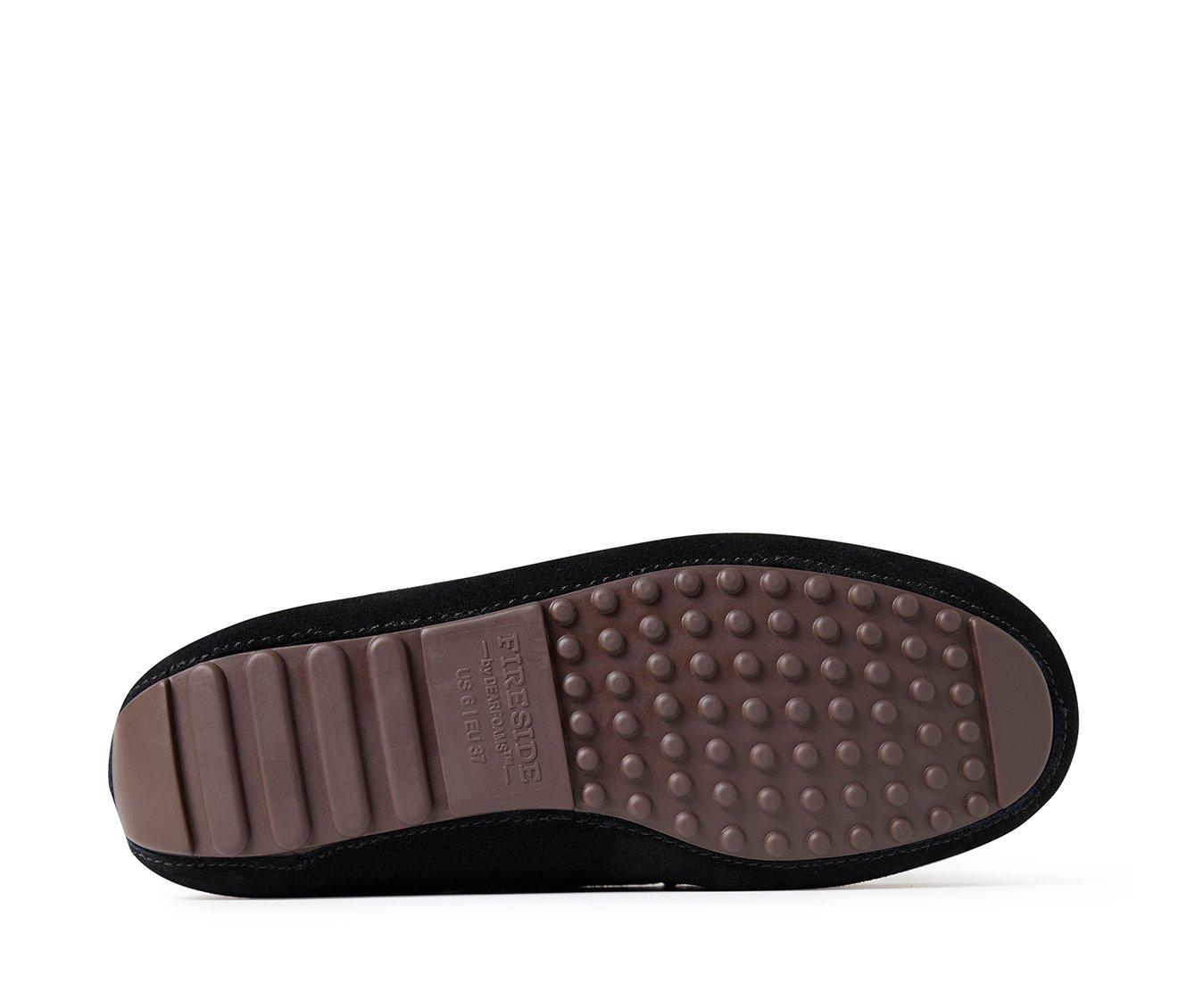 Fireside by Dearfoams Women's Mel Genuine Shearling Moccasin Slippers