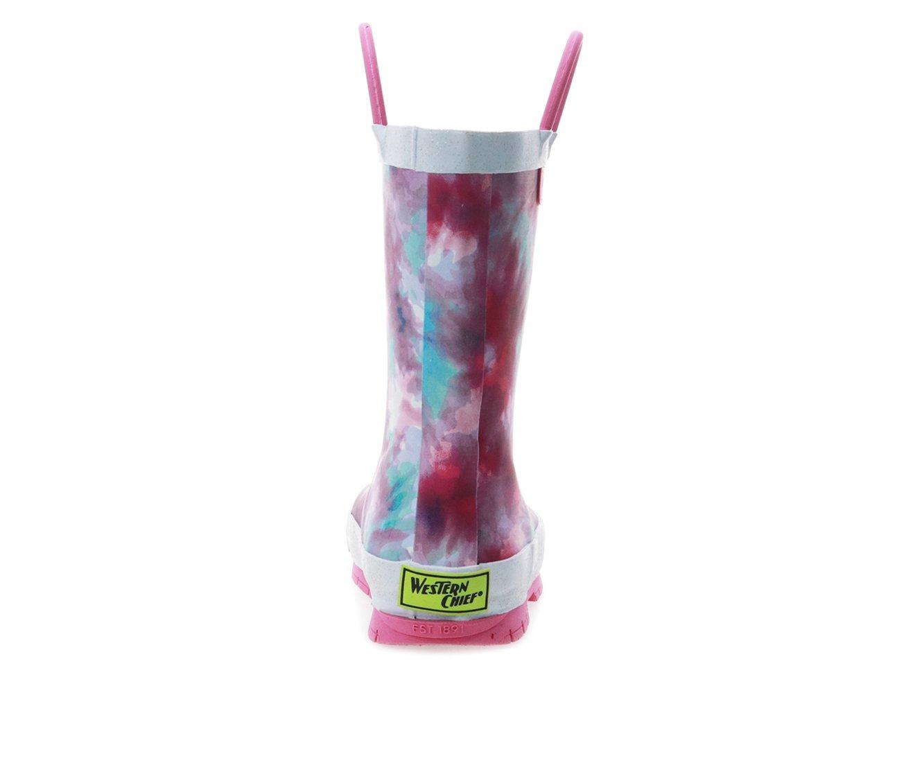 Girls' Western Chief Toddler Tiedye Rain Boots