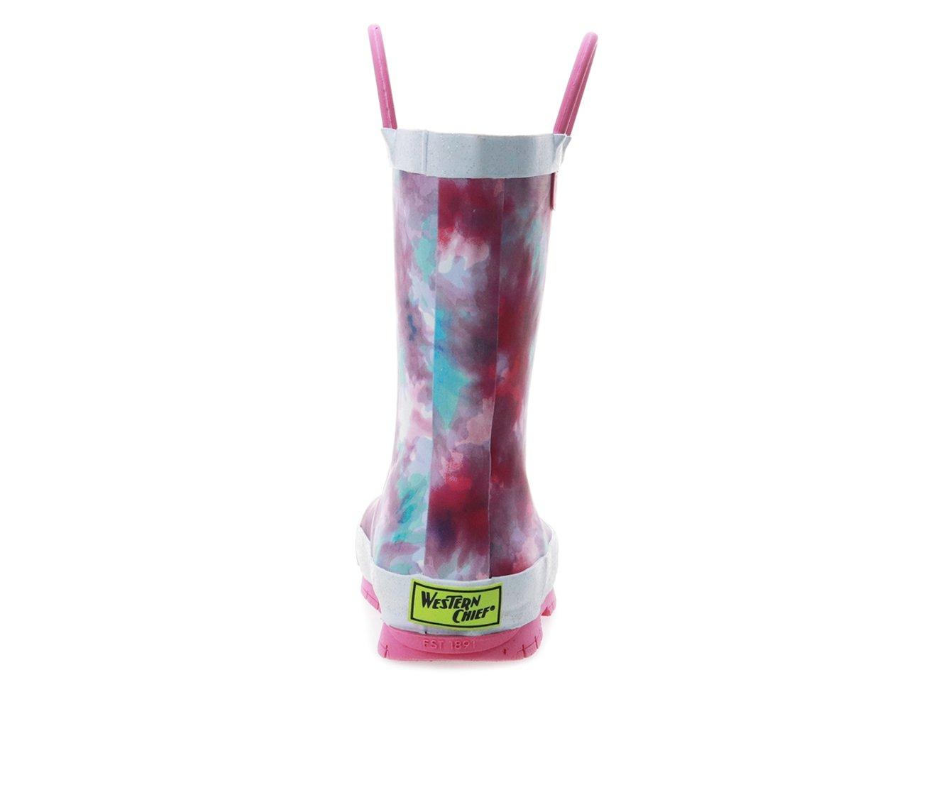 Girls' Western Chief Little Kid Tiedye Rain Boots