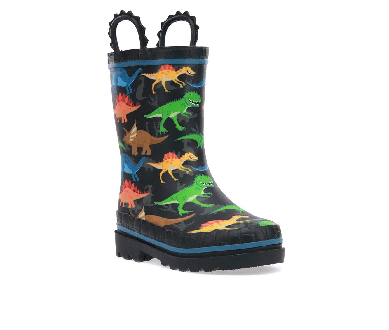 Kids' Western Chief Little Kid & Big Kid Dino World Dinosaur Rain Boots