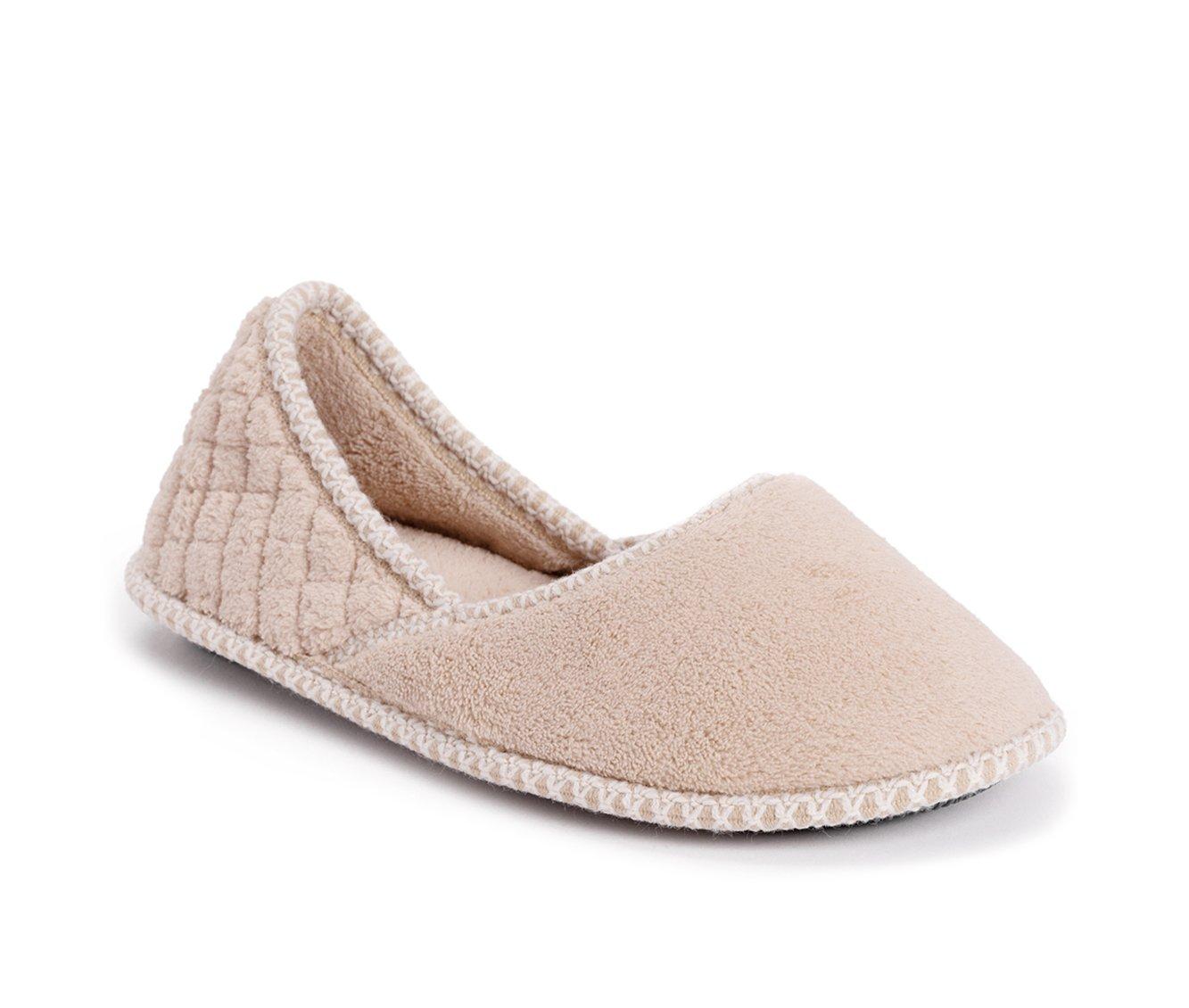 MUK LUKS Women's Beverly Micro Chenille Slip-on Slippers