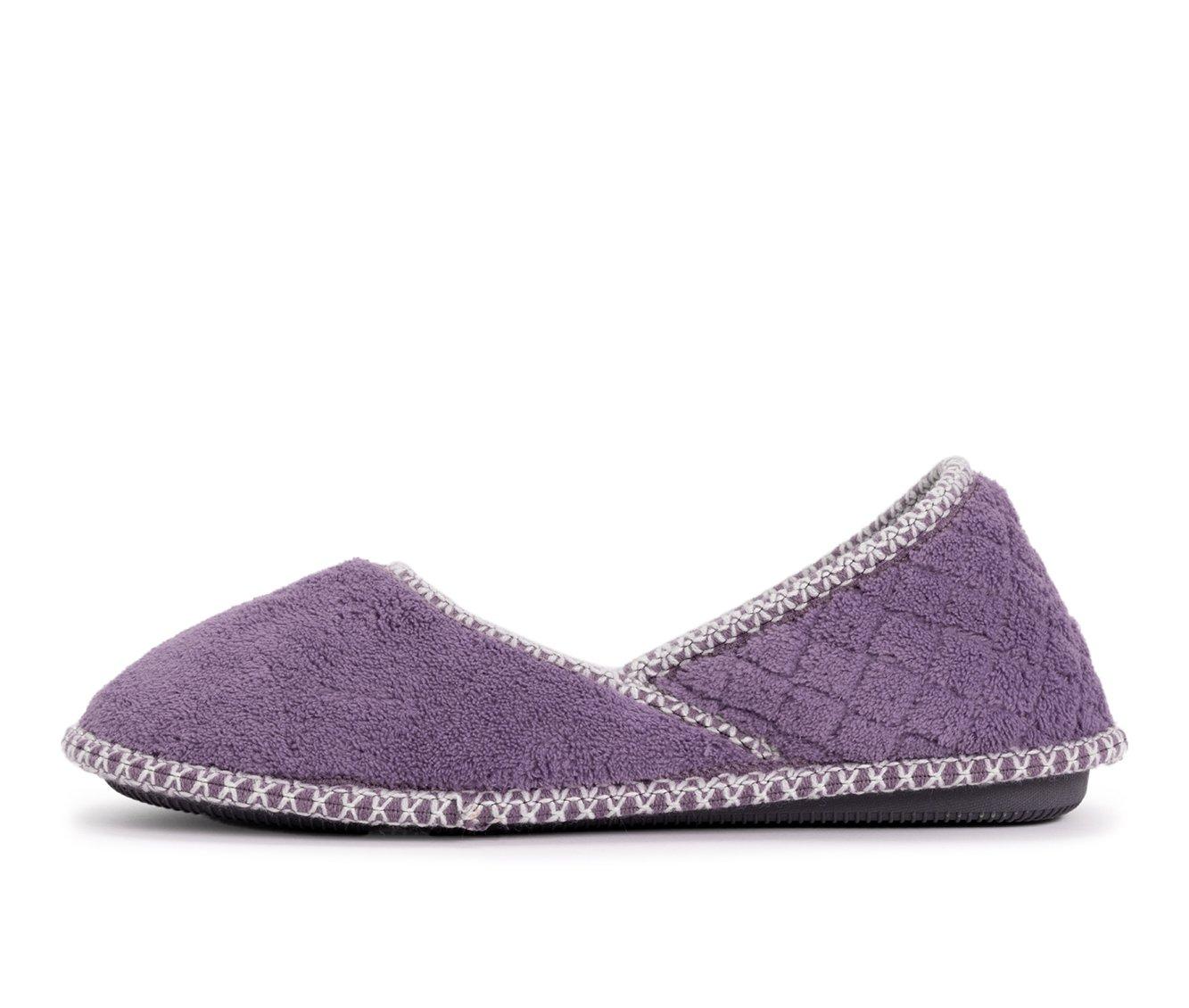 MUK LUKS Women's Beverly Micro Chenille Slip-on Slippers