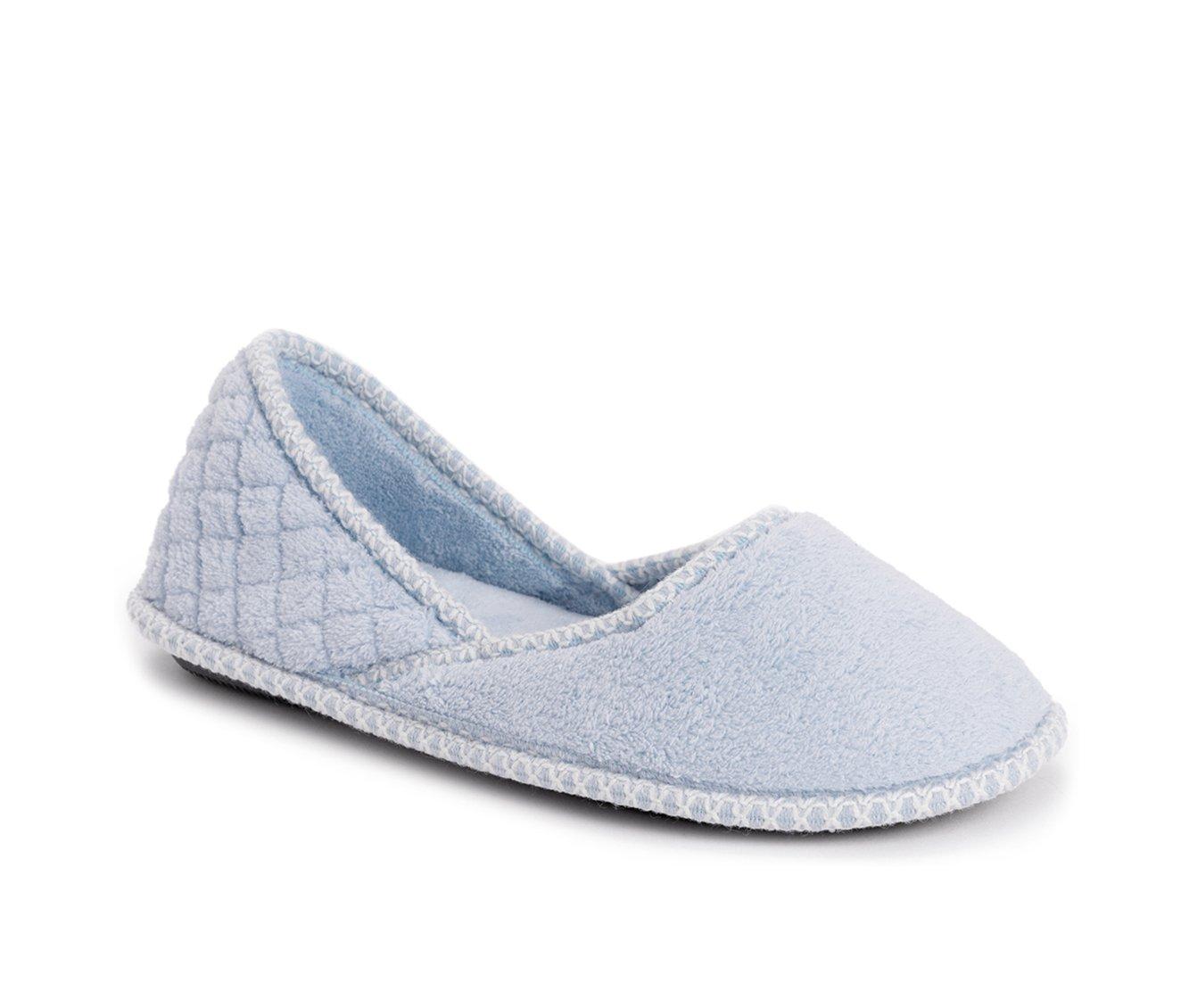 MUK LUKS Women's Beverly Micro Chenille Slip-on Slippers