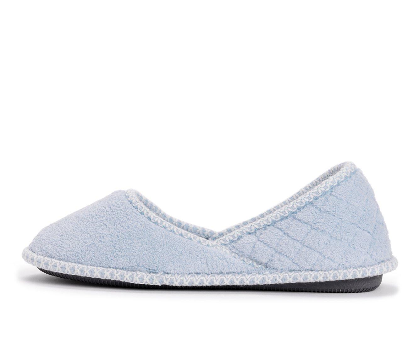 MUK LUKS Women's Beverly Micro Chenille Slip-on Slippers