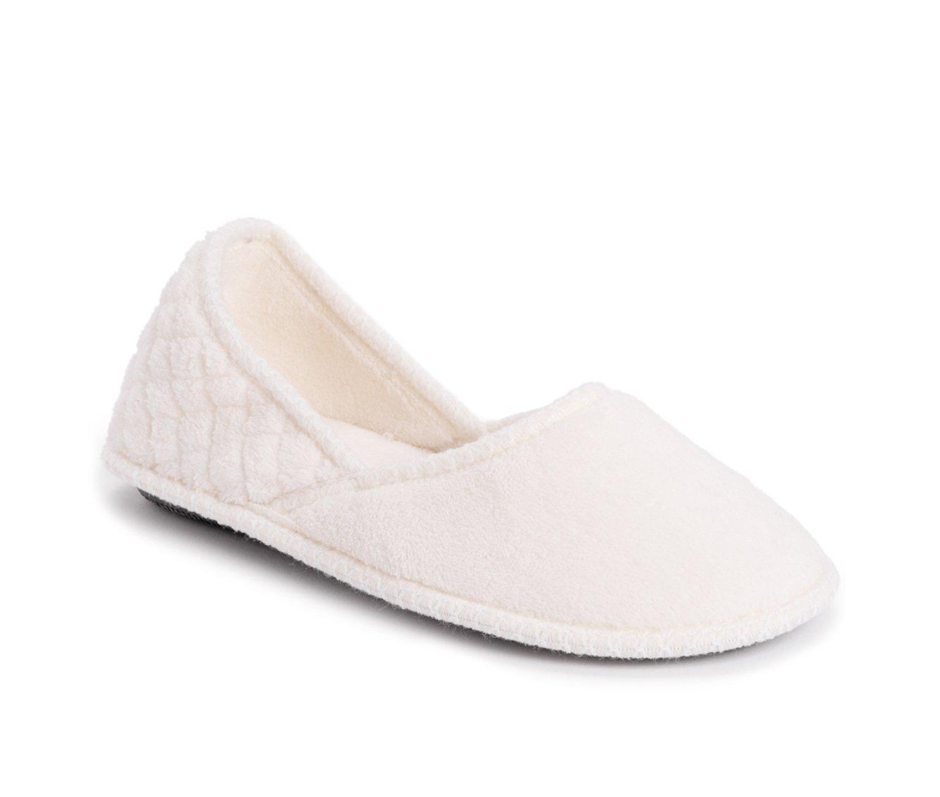 MUK LUKS Women's Beverly Micro Chenille Slip-on Slippers